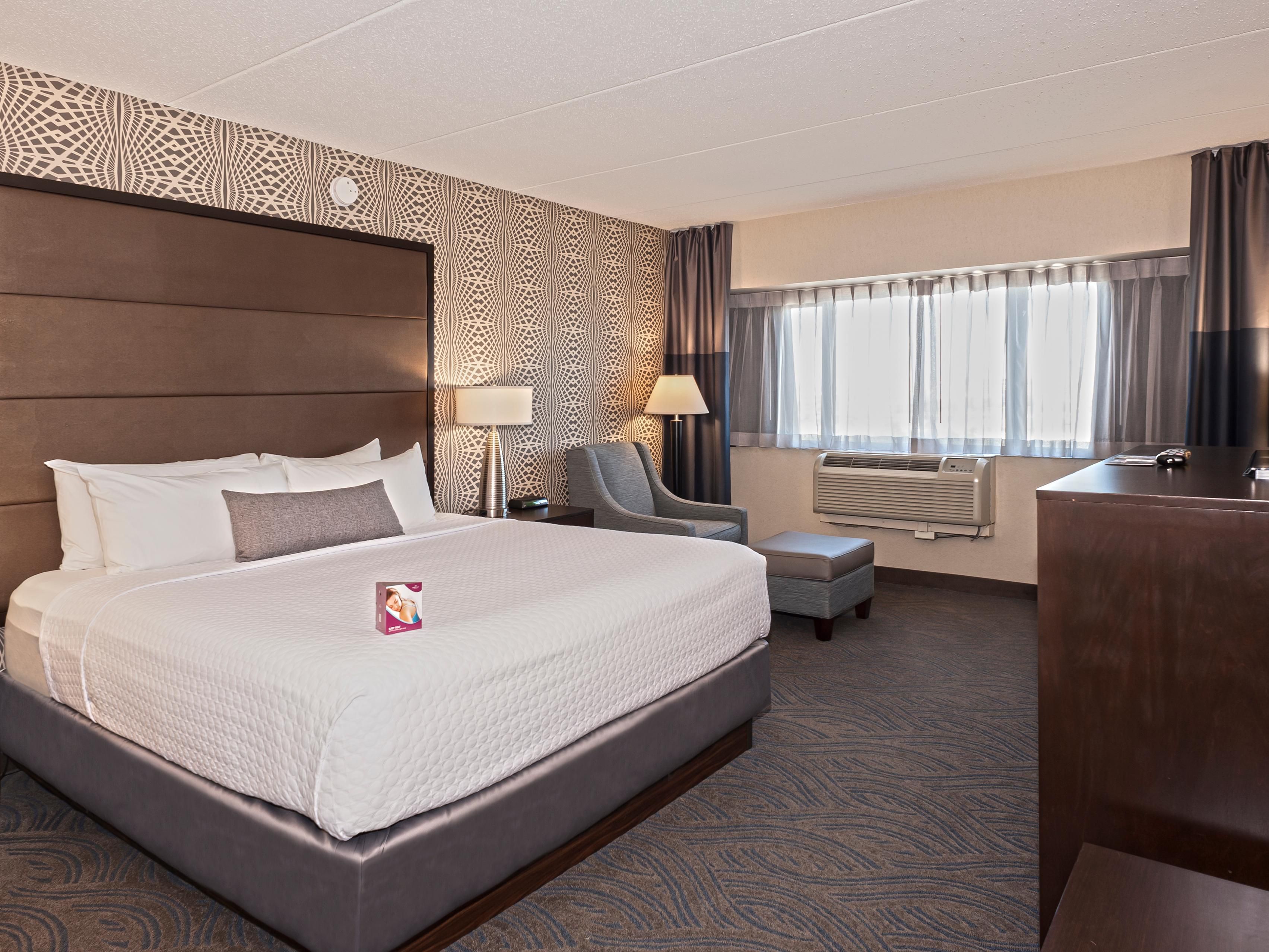 Our guest rooms has everything you need for a great night's sleep.