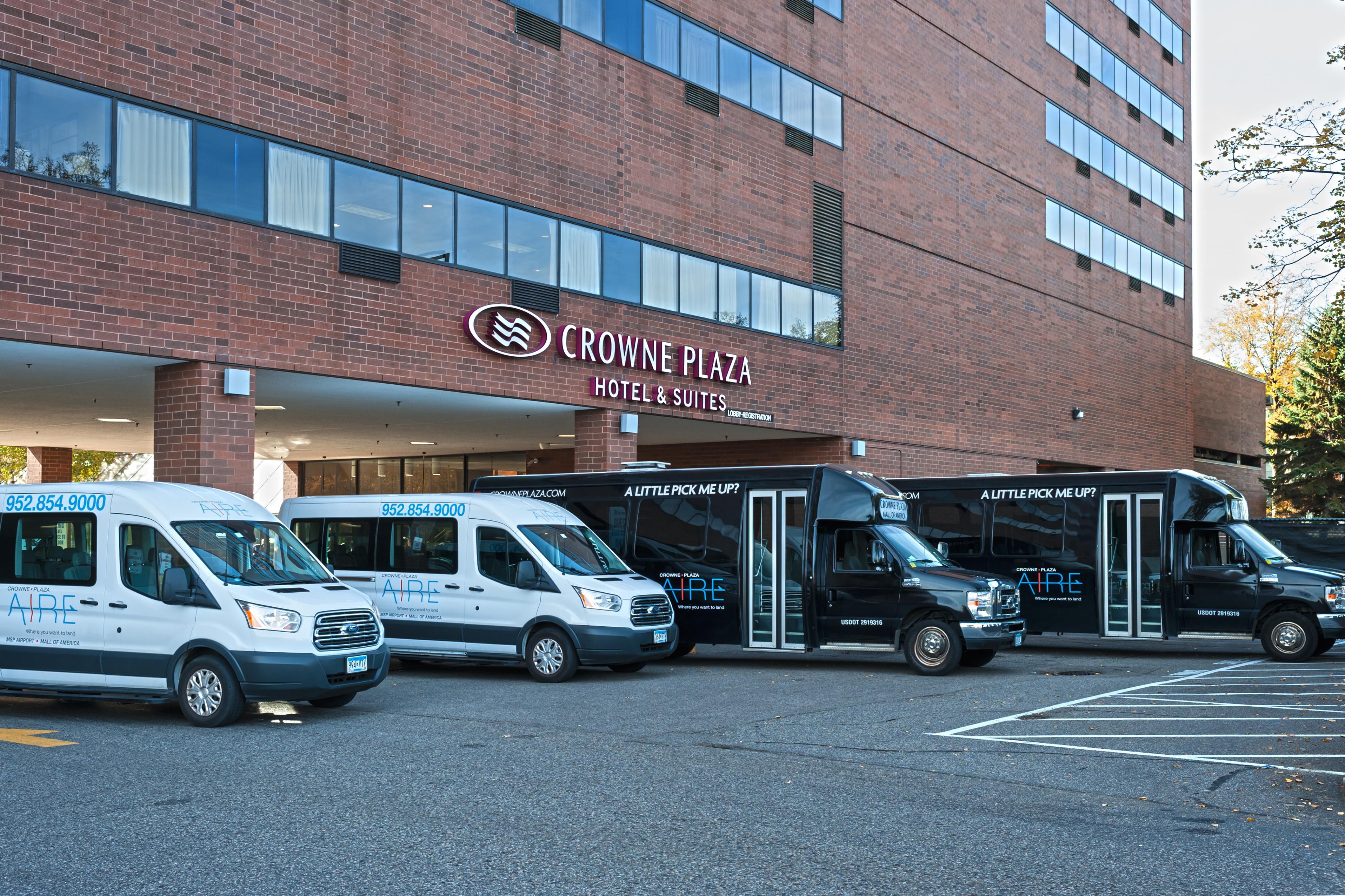 MSP Airport Shuttle Crowne Plaza Airport 