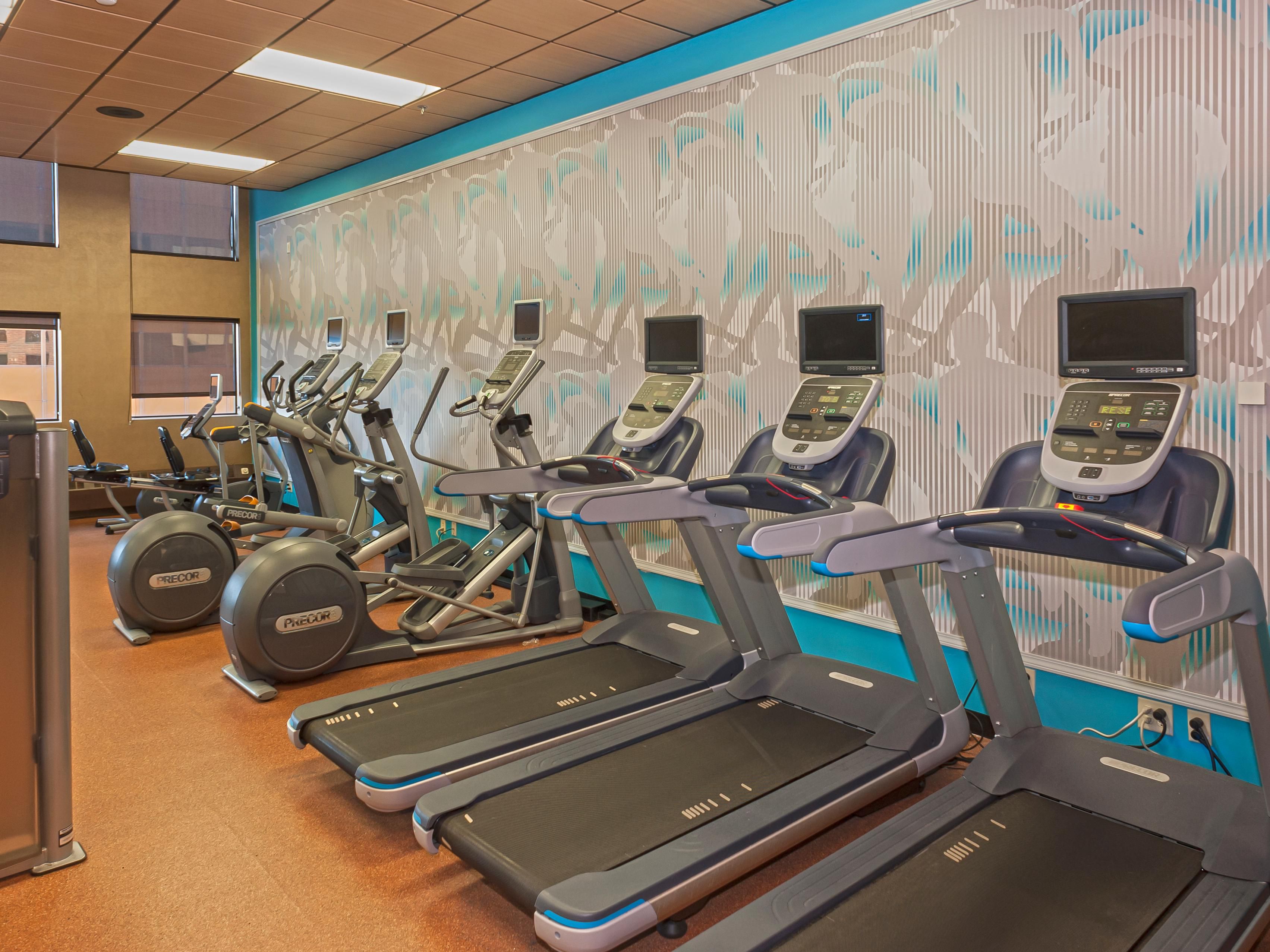 You don’t have to forfeit your fitness routine during your travels. Crowne Plaza AiRE offers 1,200 square feet space, complete with Precor equipment. The fitness center has a wide variety of equipment, such as treadmills, elliptical machines, adaptive motion trainers, stationary bicycles, strength circuit stations, free weights, and yoga mats.