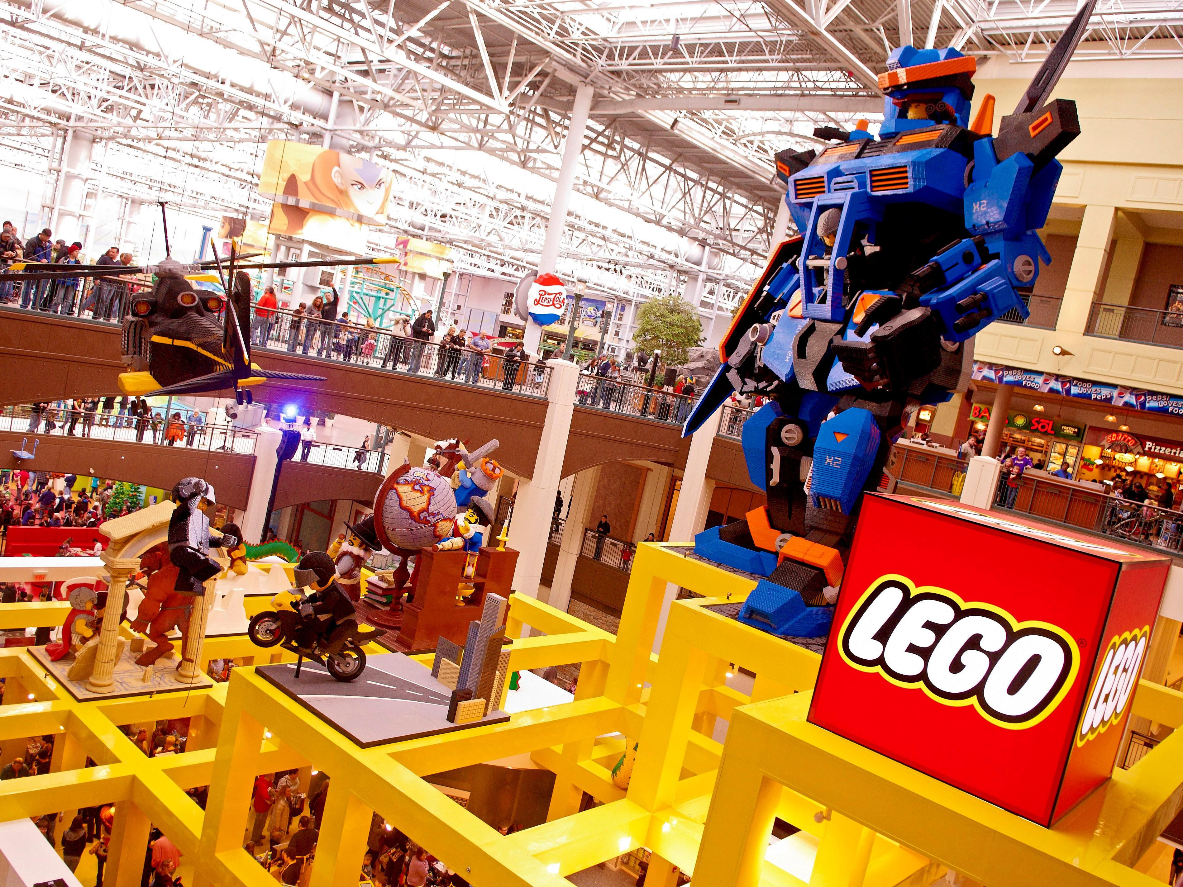 Lego store at Mall of America