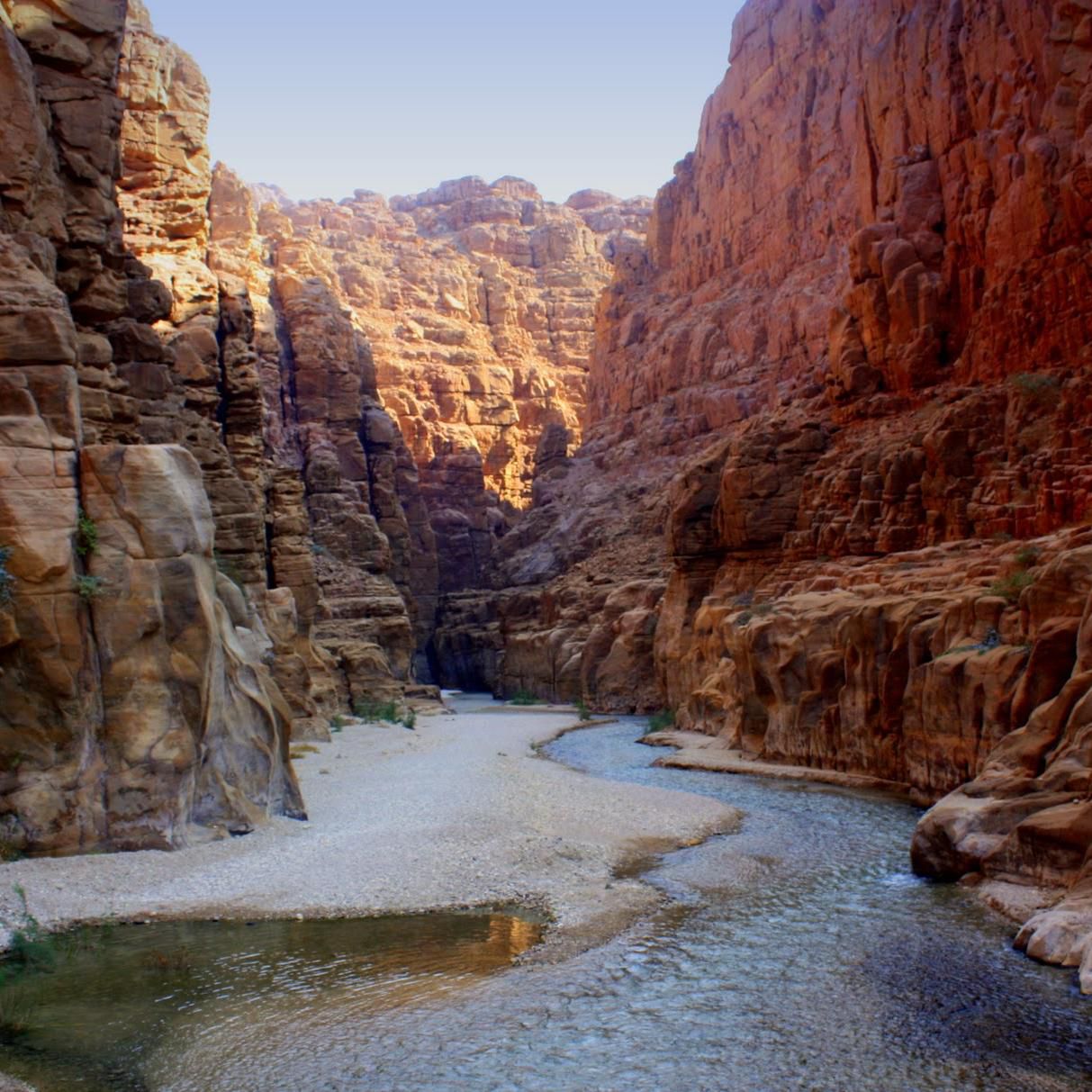 Don&#39;t miss visiting Wadi Mujib, lowest nature in the world