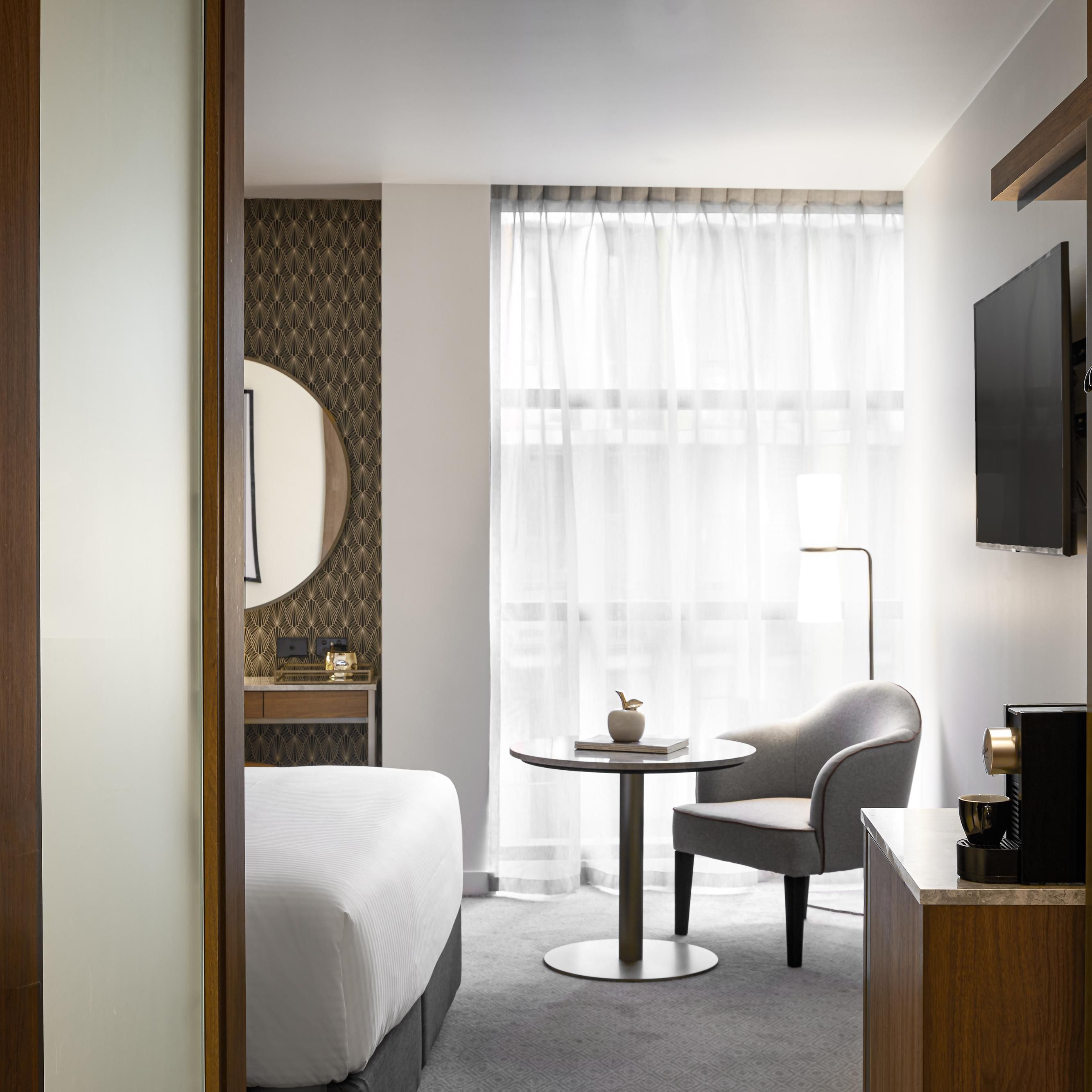 Guest rooms feature coffee machines, chromecast and unlimited WiFi