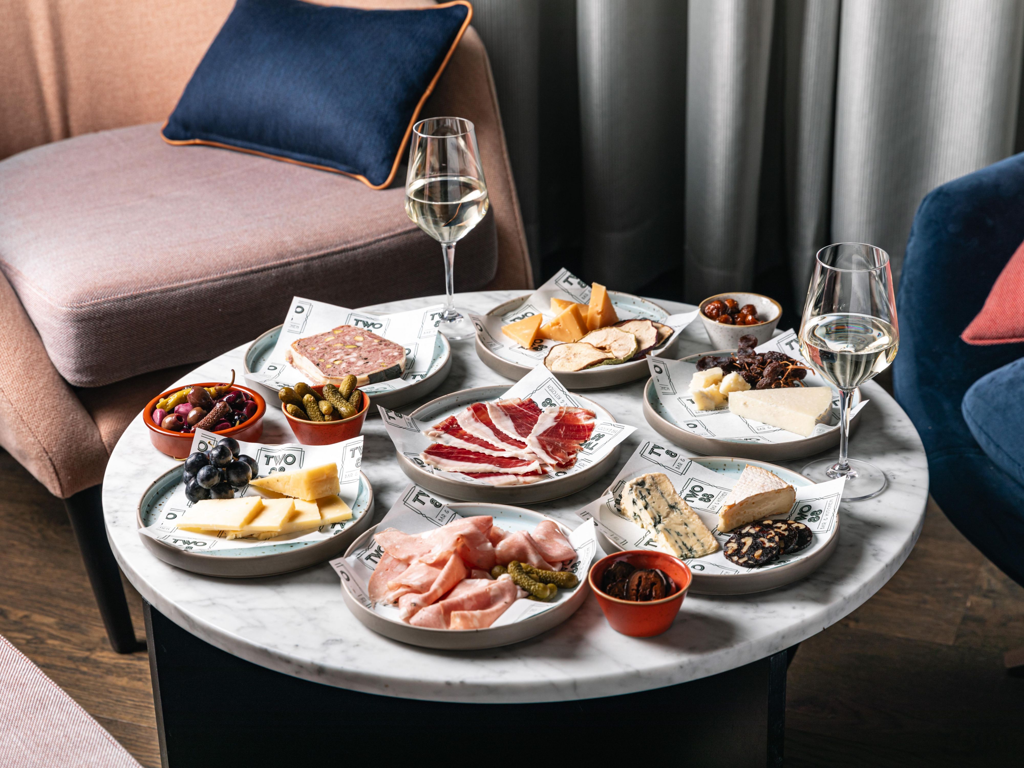 Explore our Sip-Savour-Aussie Flavour menu at TWO 88 Bar & Kitchen, where the expert team offers warm service alongside a curated selection of meats and cheeses, sliced to order with a perfect mix of traditional and modern flavours.