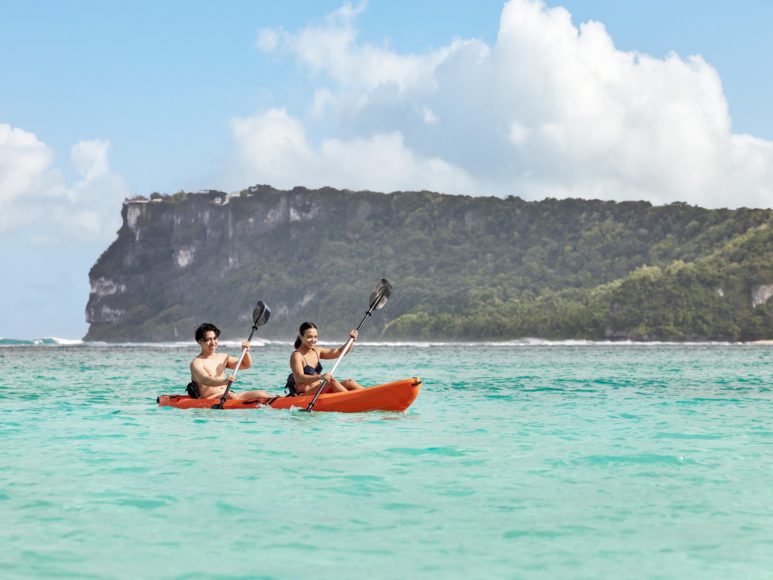 A wide range of fun water activities are available at our resort beachfront, in gorgeous Tumon Bay. For more adventurous activities, we offer tour bookings and transfers. Our activities are available for those who are young and young at heart inclusive of snorkeling, kayaking, banana boat, dolphin watching, jet ski and more.