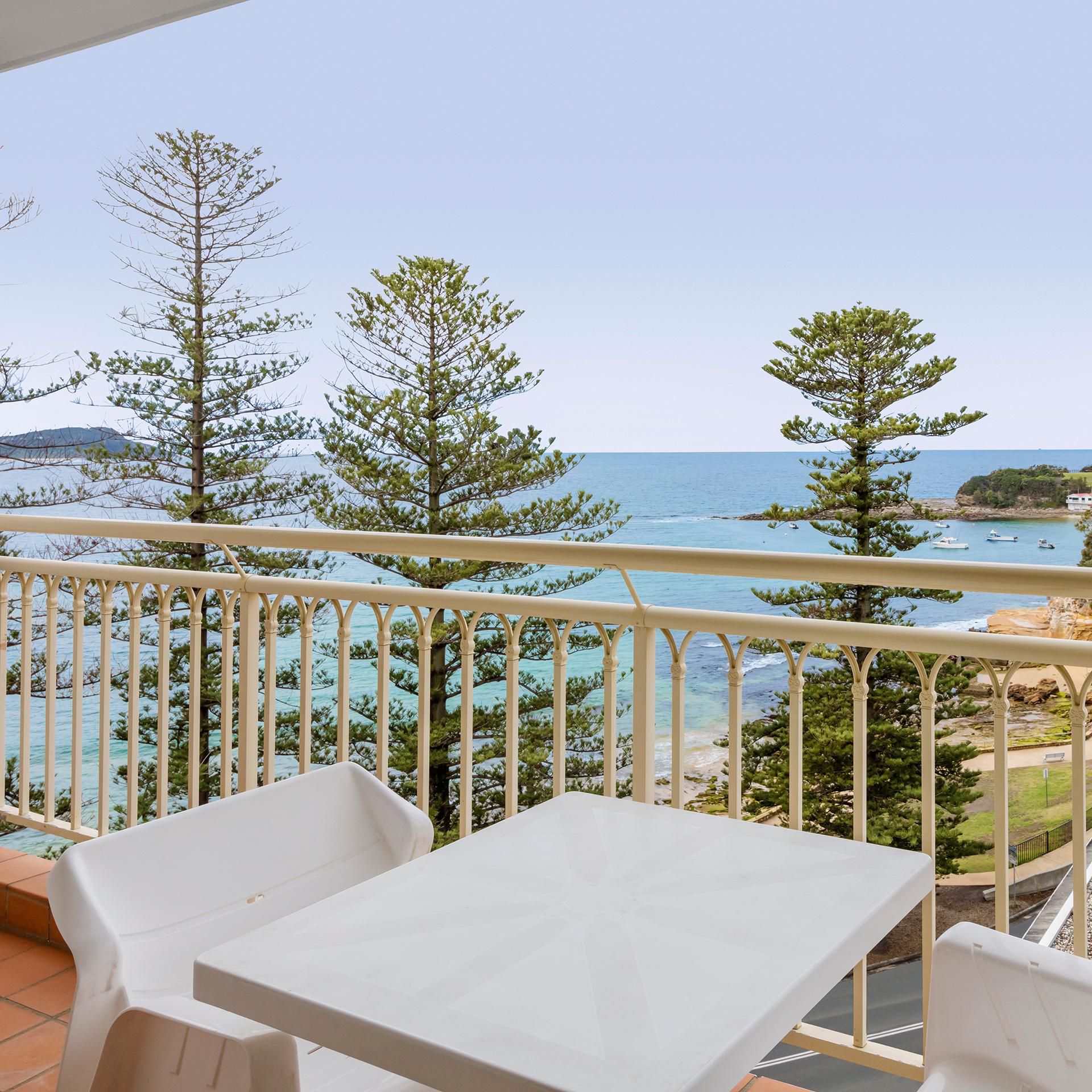 Pine Suite delivers picture-perfect scenery from your own balcony