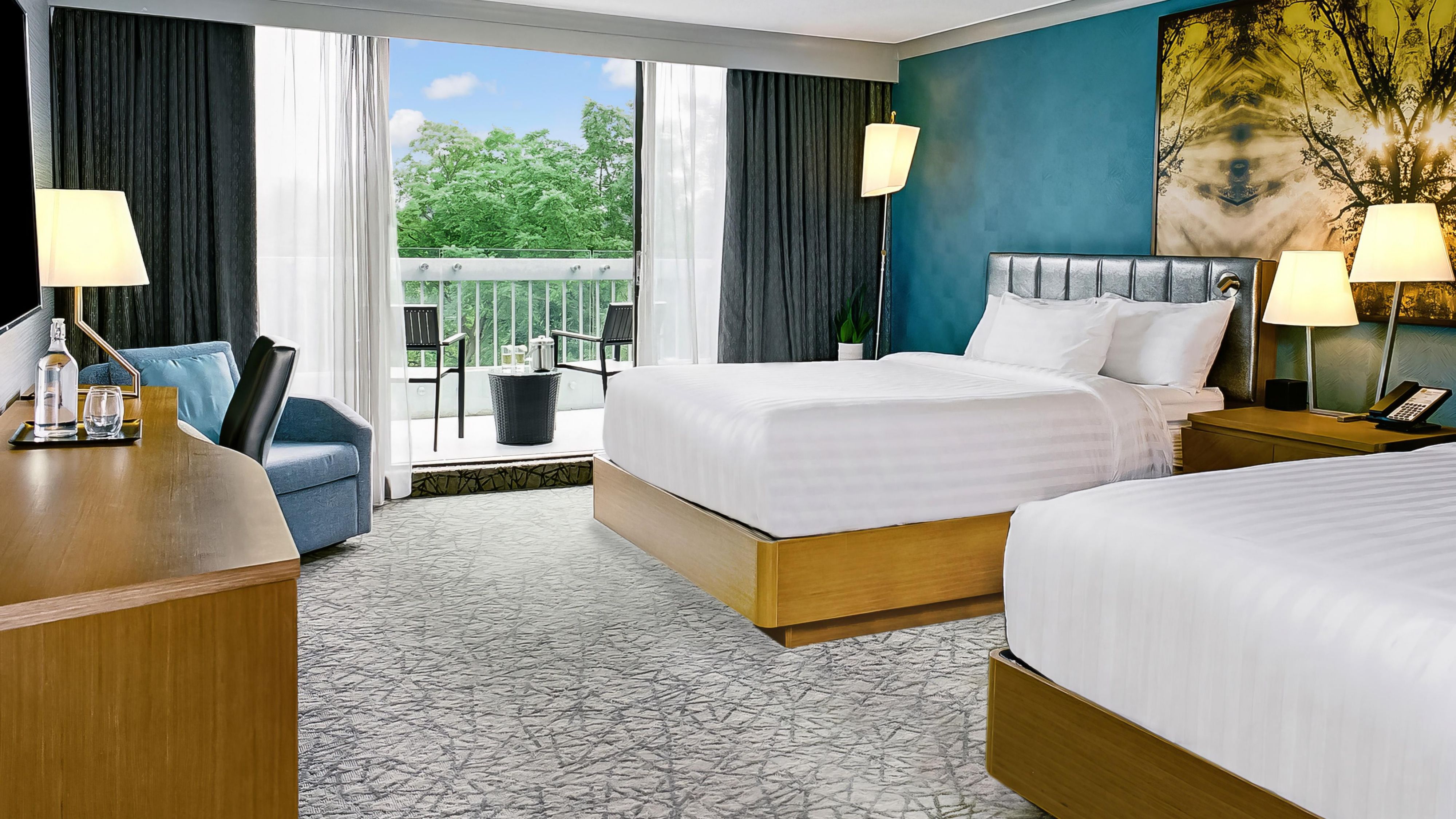 Hotel guest room