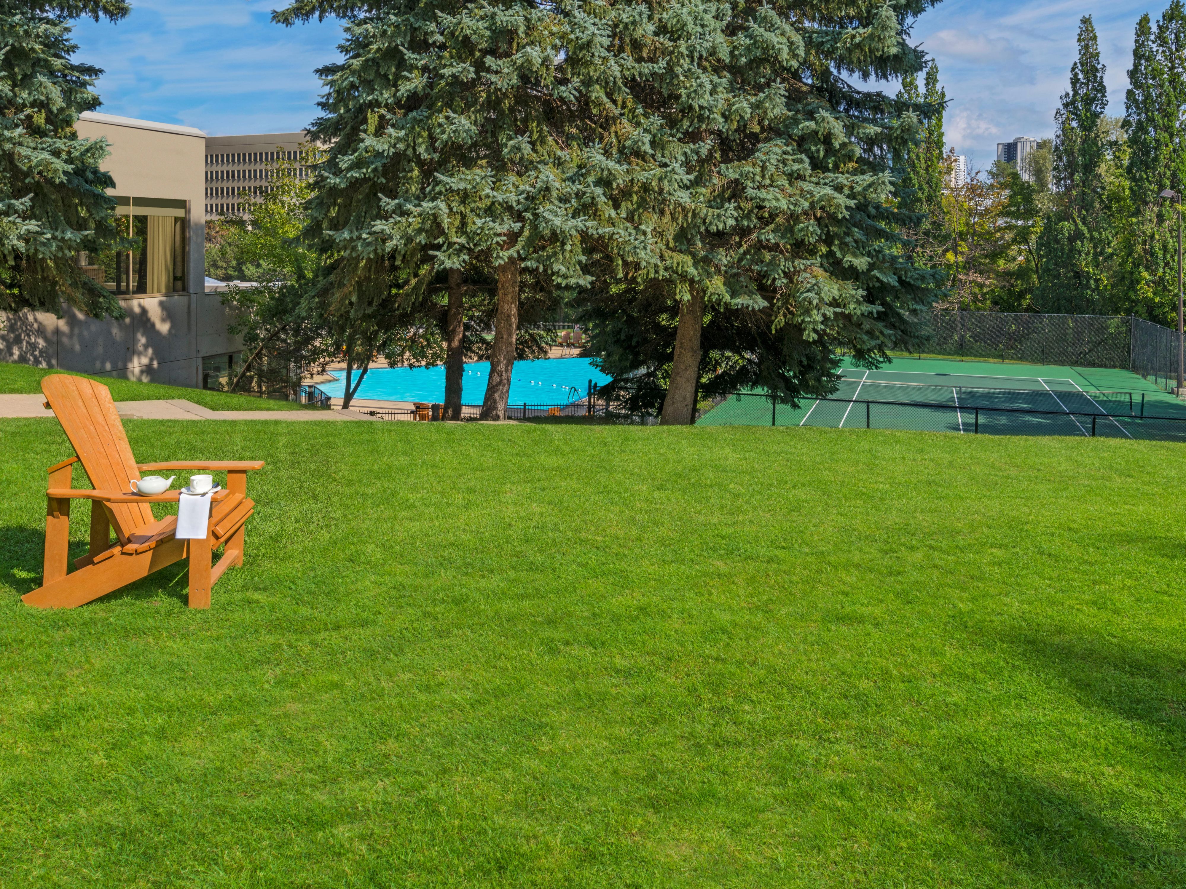 Outdoor event space
