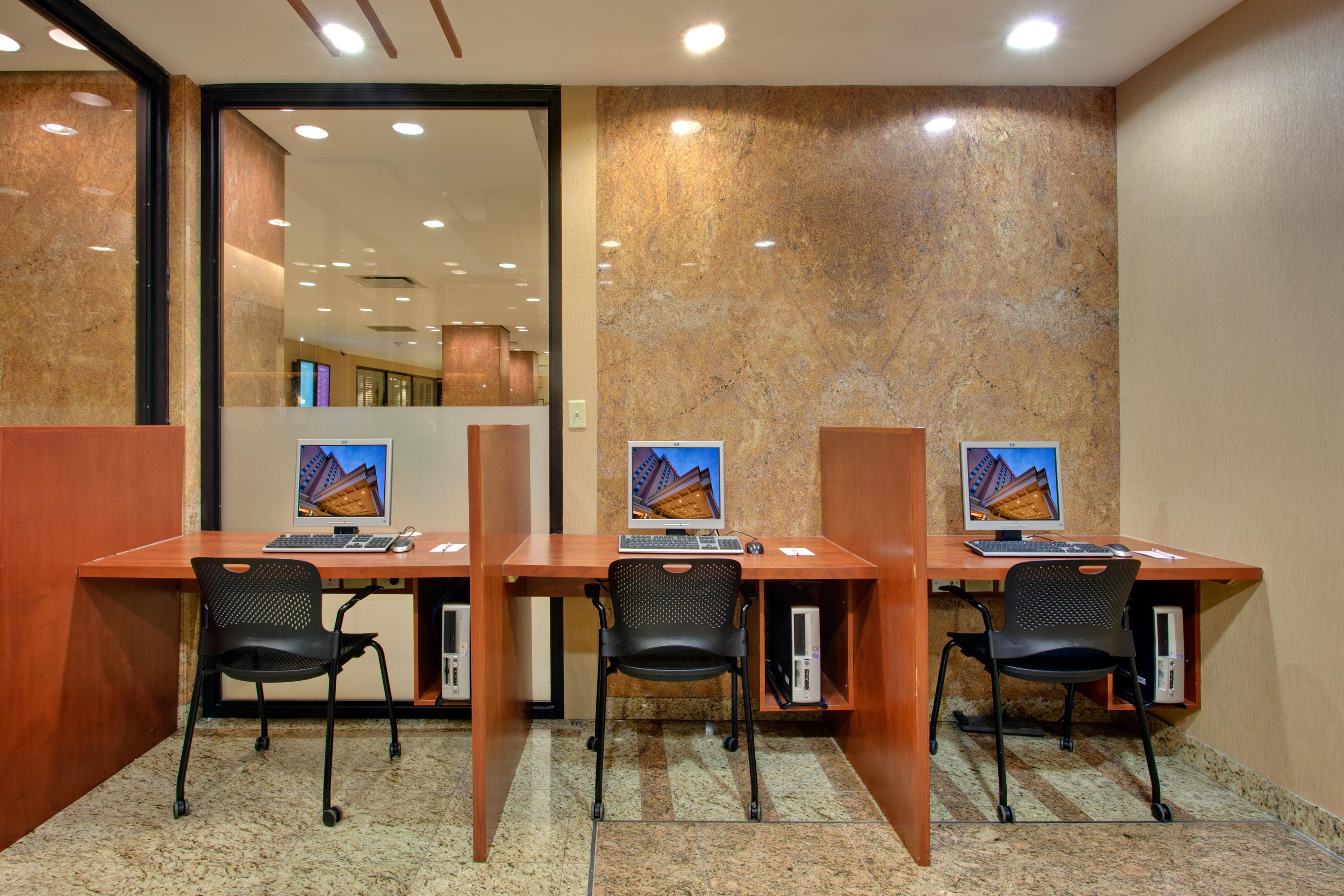 Our 24-hour business centre features WiFi and printers.