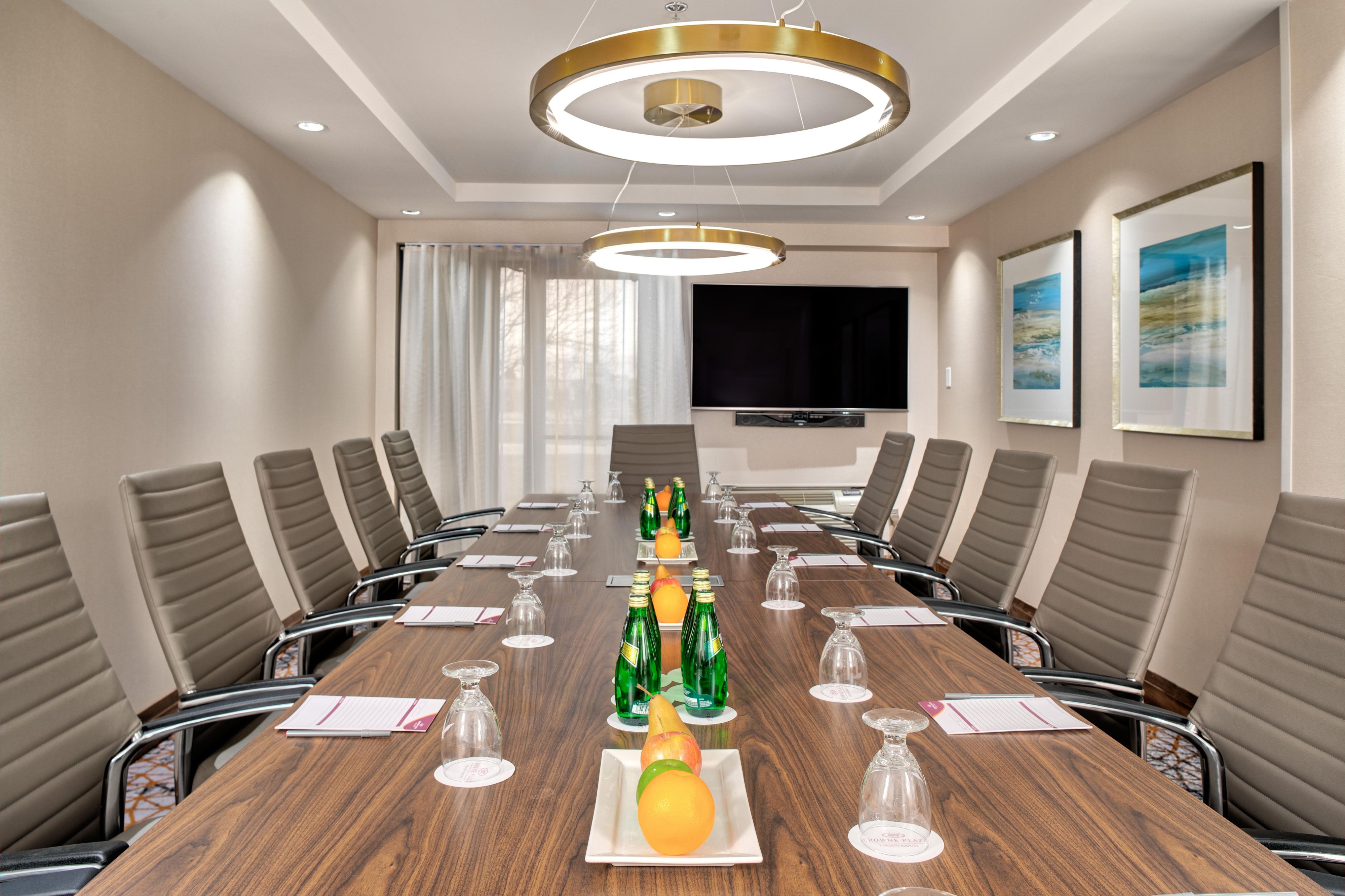 Fully upgraded boardroom with audio visual capabilities