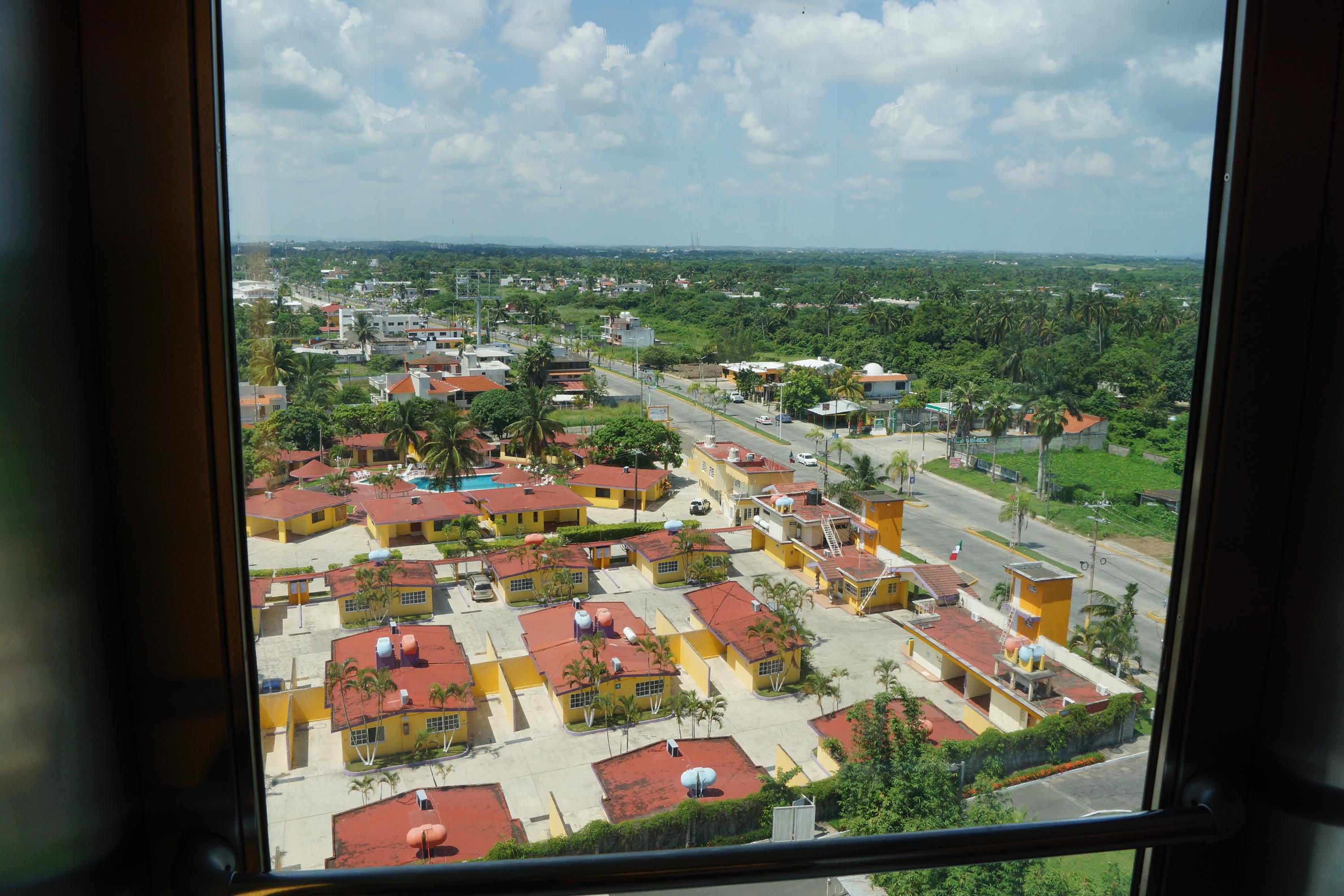 View from elevator