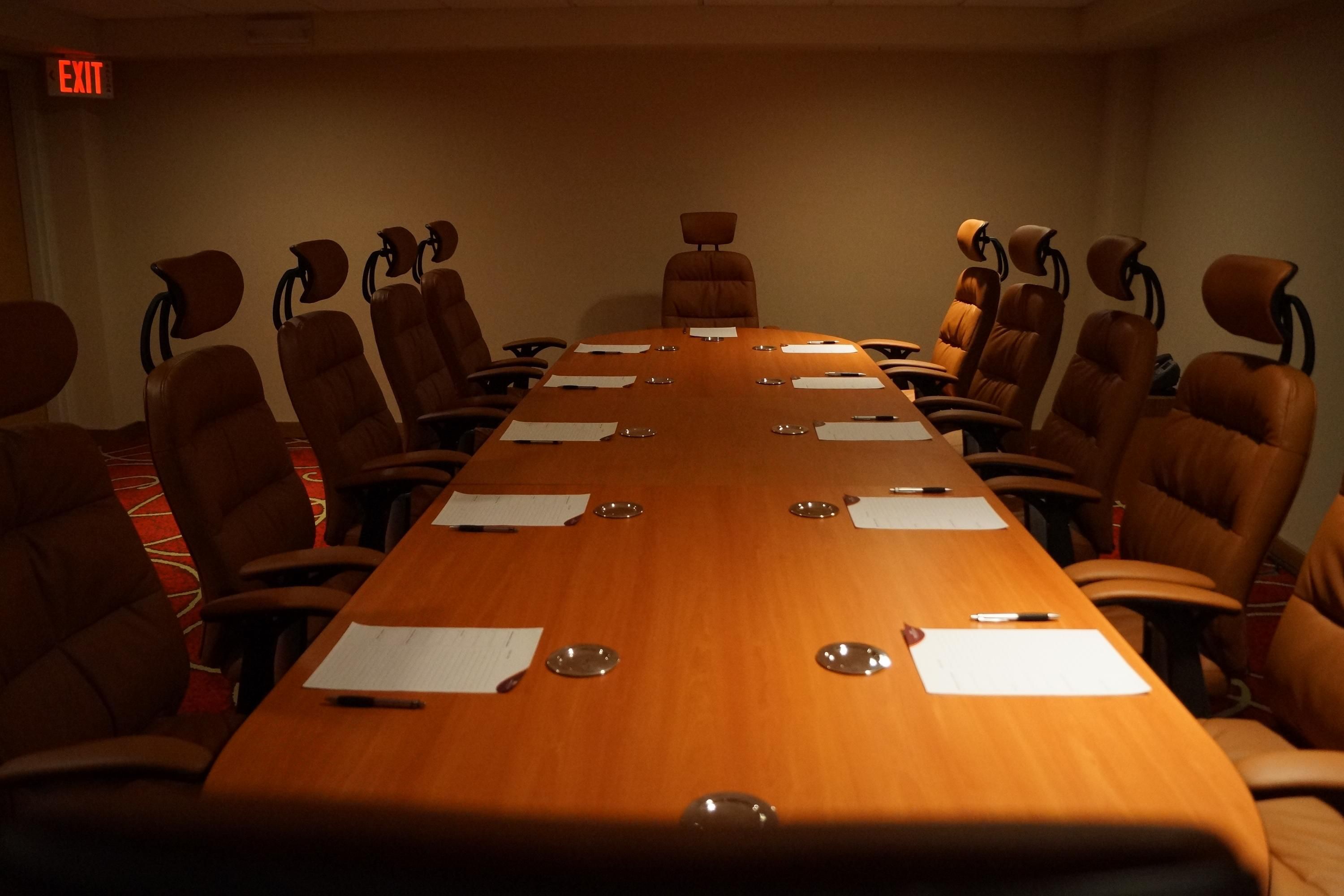 Executive board room