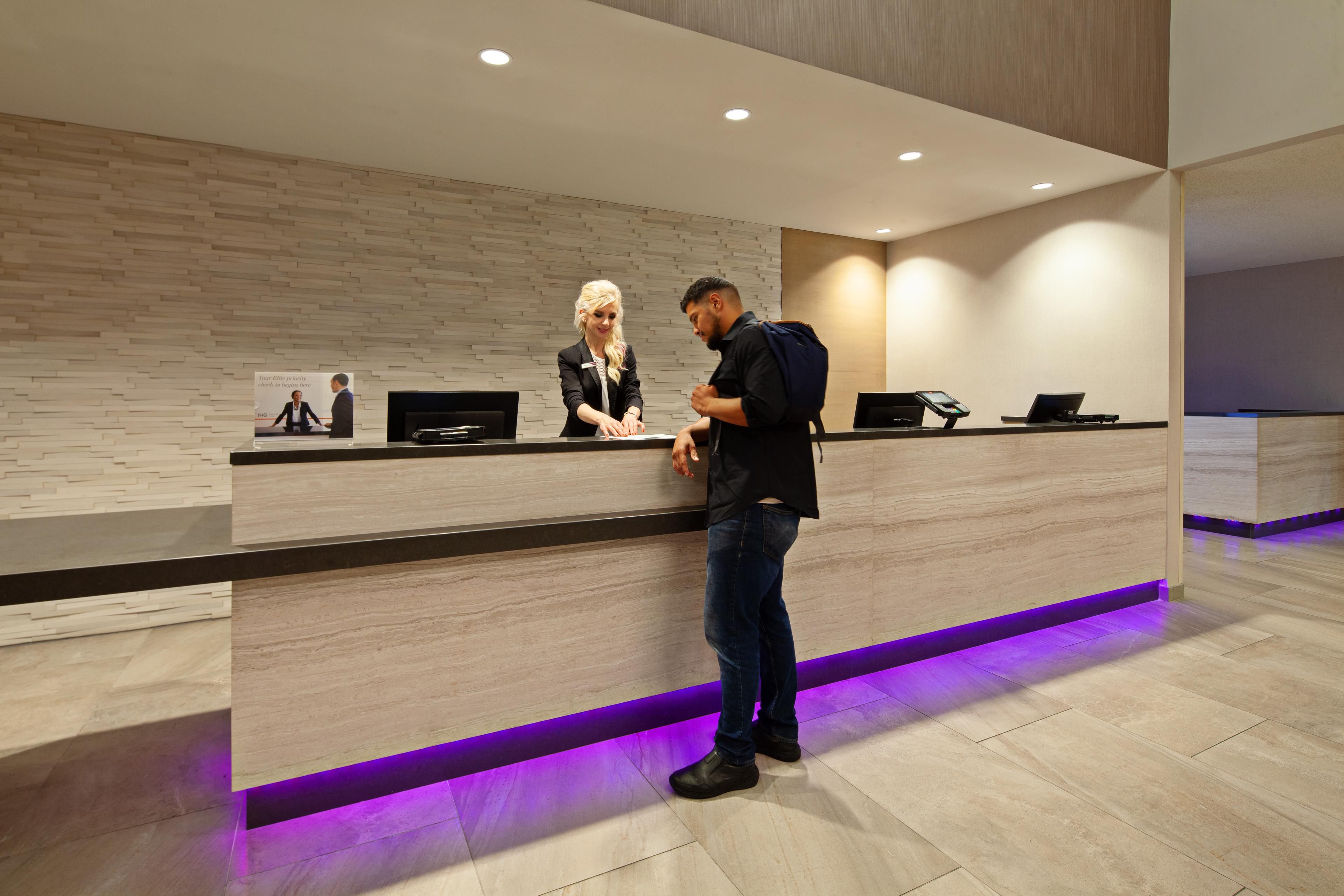 the front desk where expert and friendly staff a