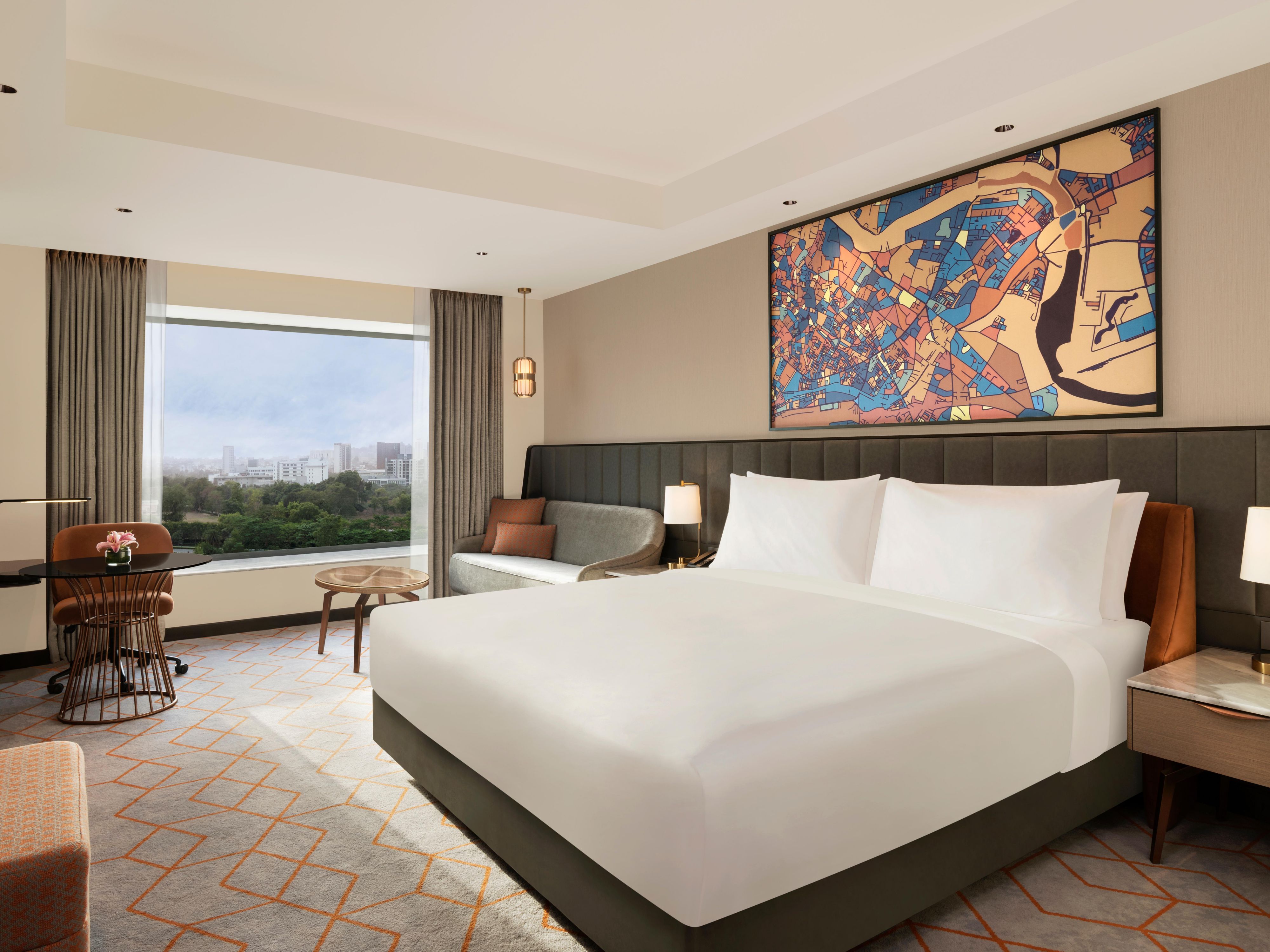 Crowne Plaza Lucknow stands at the heart of progress, steps from emerging IT hubs and top corporates like HCL. With Ekana Stadium in close proximity to our hotel near Gomti Nagar, it’s the base for dynamic professionals and sports enthusiasts, offering a perfect blend of convenience and sophistication.