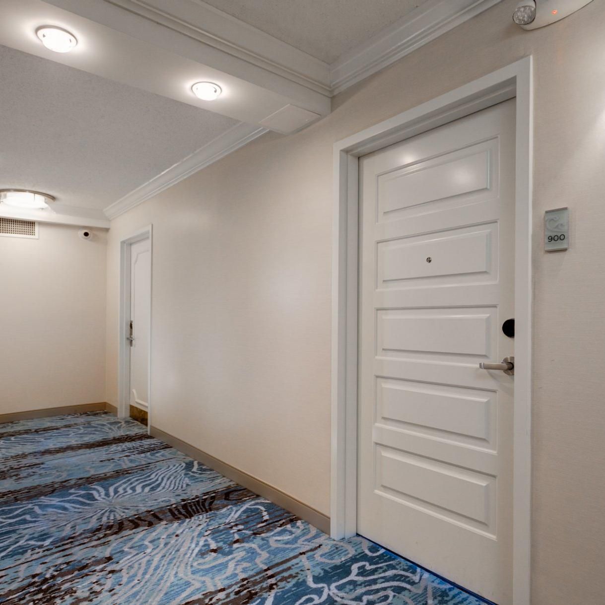 Hallway outside Guest Rooms