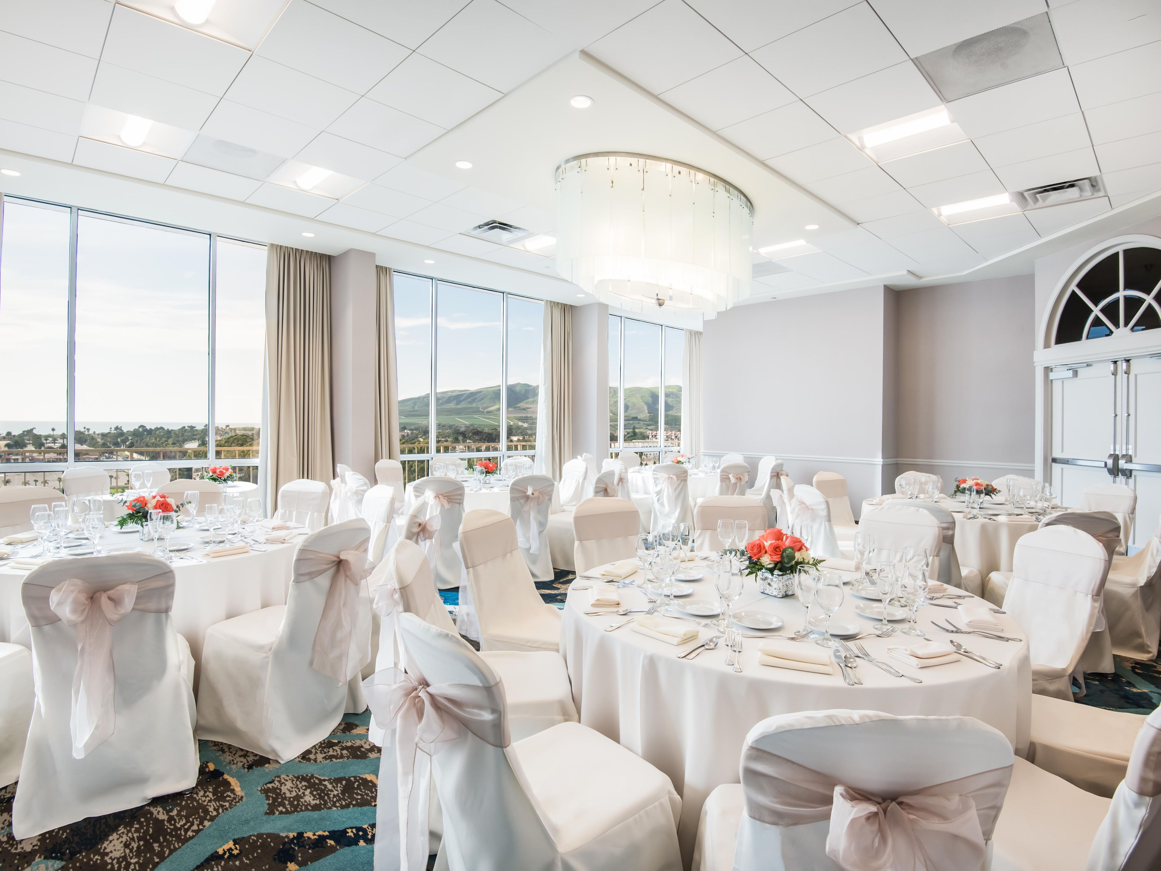 From conferences to seminars to galas, our flexible meeting space totaling 19,000 square feet is ideal if you plan on hosting an event in Ventura. Looking for a magical wedding venue on the beach? Celebrate your special day at our hotel and see your dream wedding come to life with the help of our hotel's Meeting Director.
