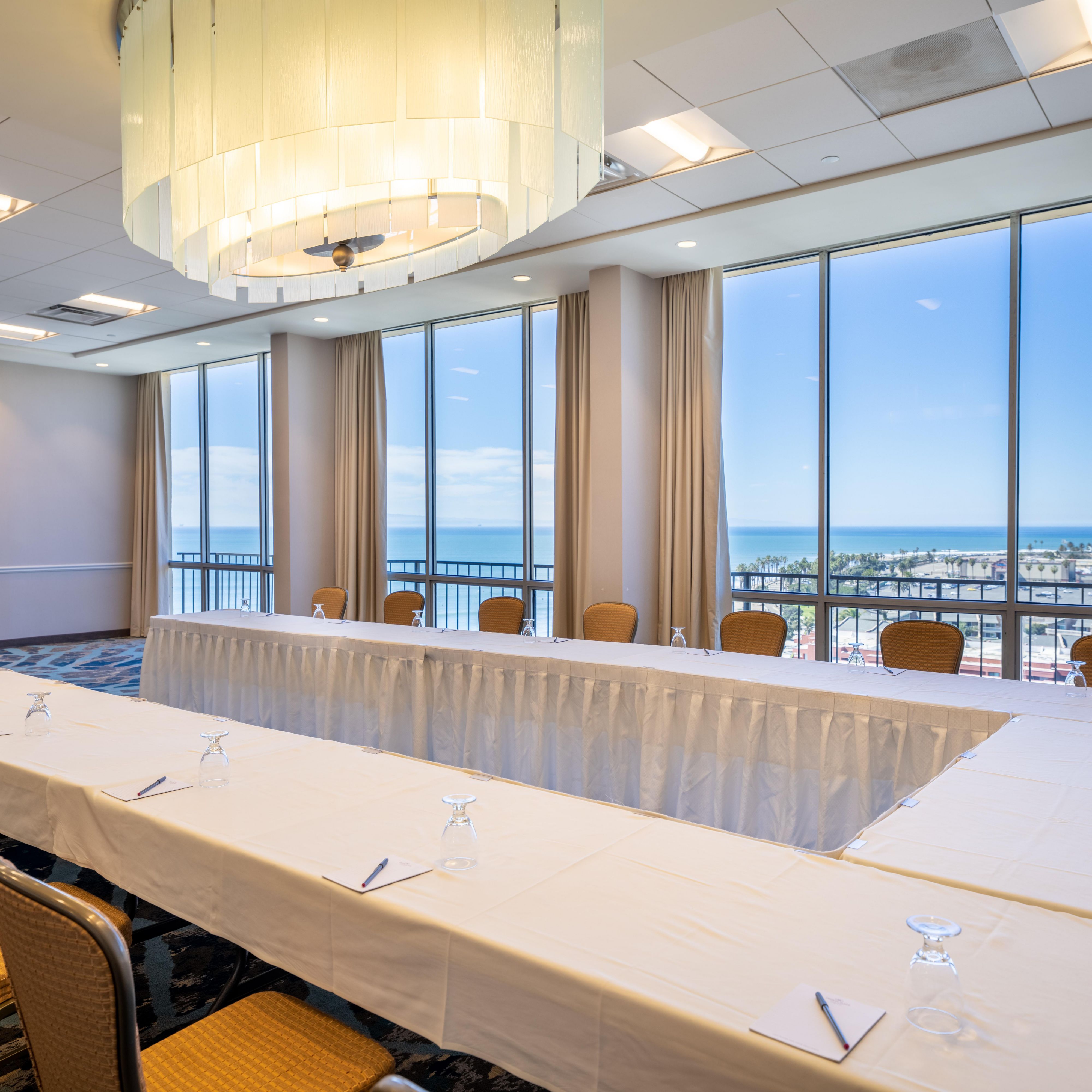 Bay View room, an ocean view meeting room