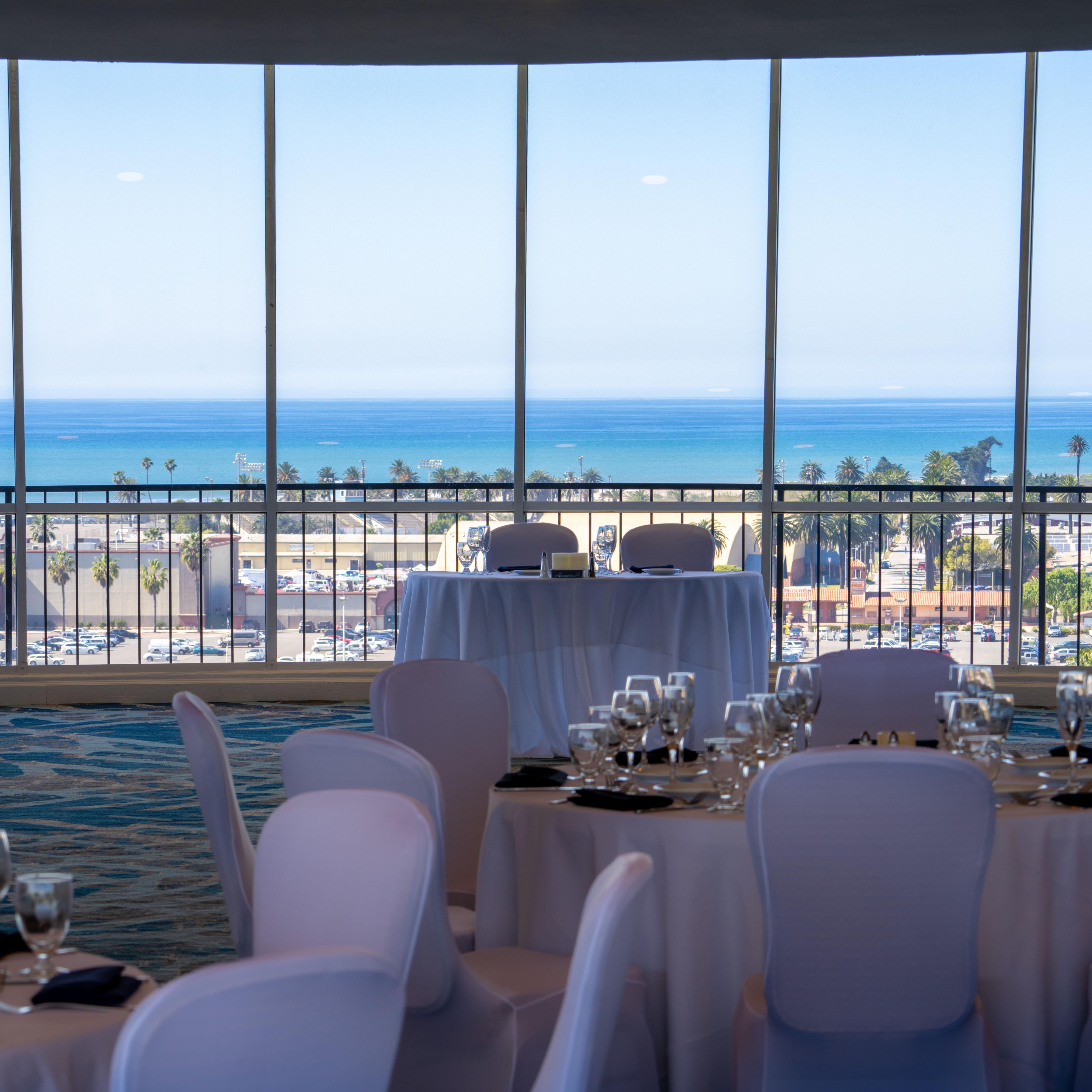 Top of the Harbor Ballroom with 280 degrees of ocean view