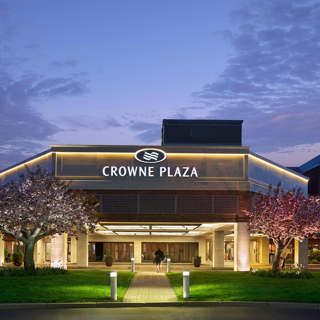 Crowne Plaza at dusk
