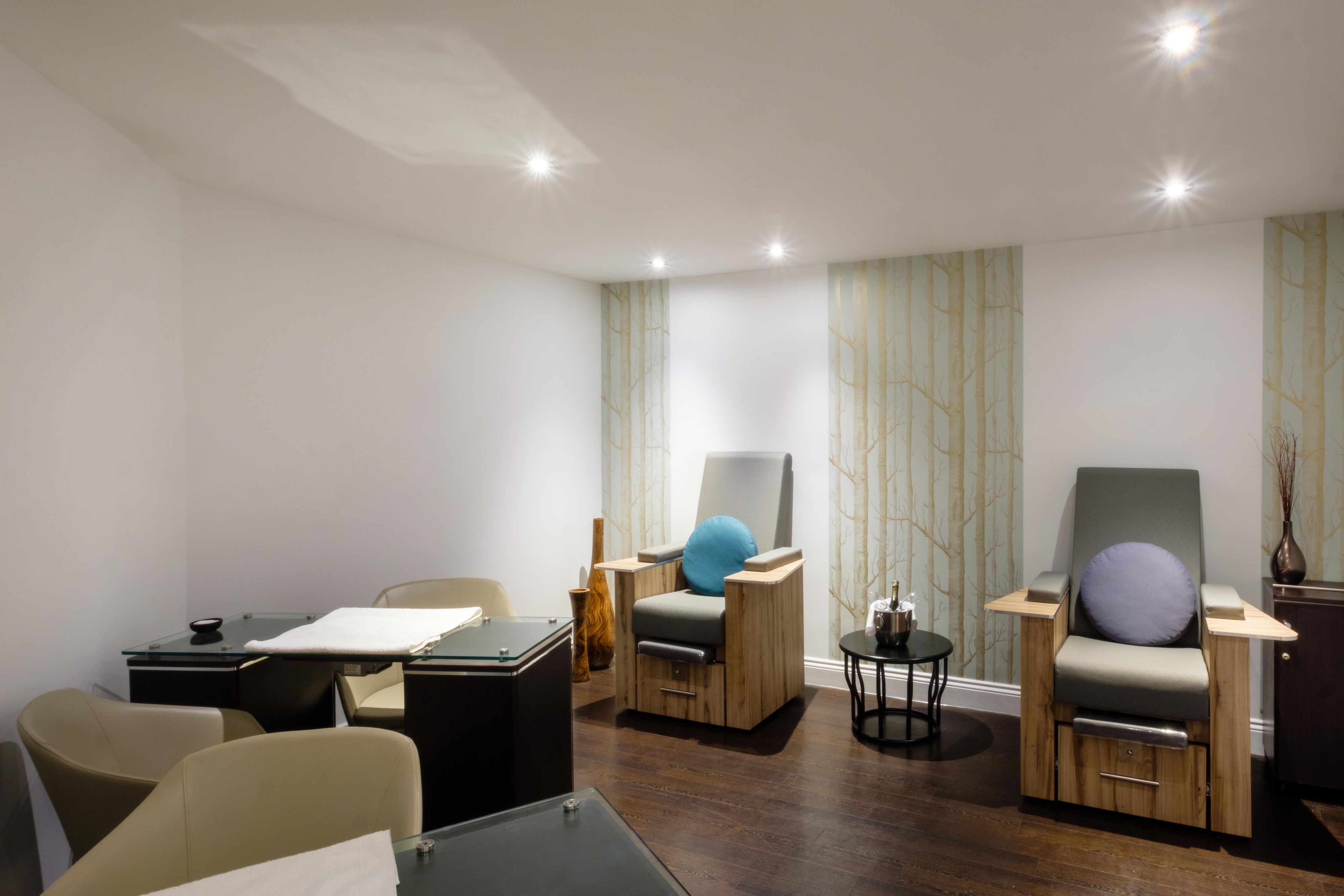 Treatment room in Chakra Spa