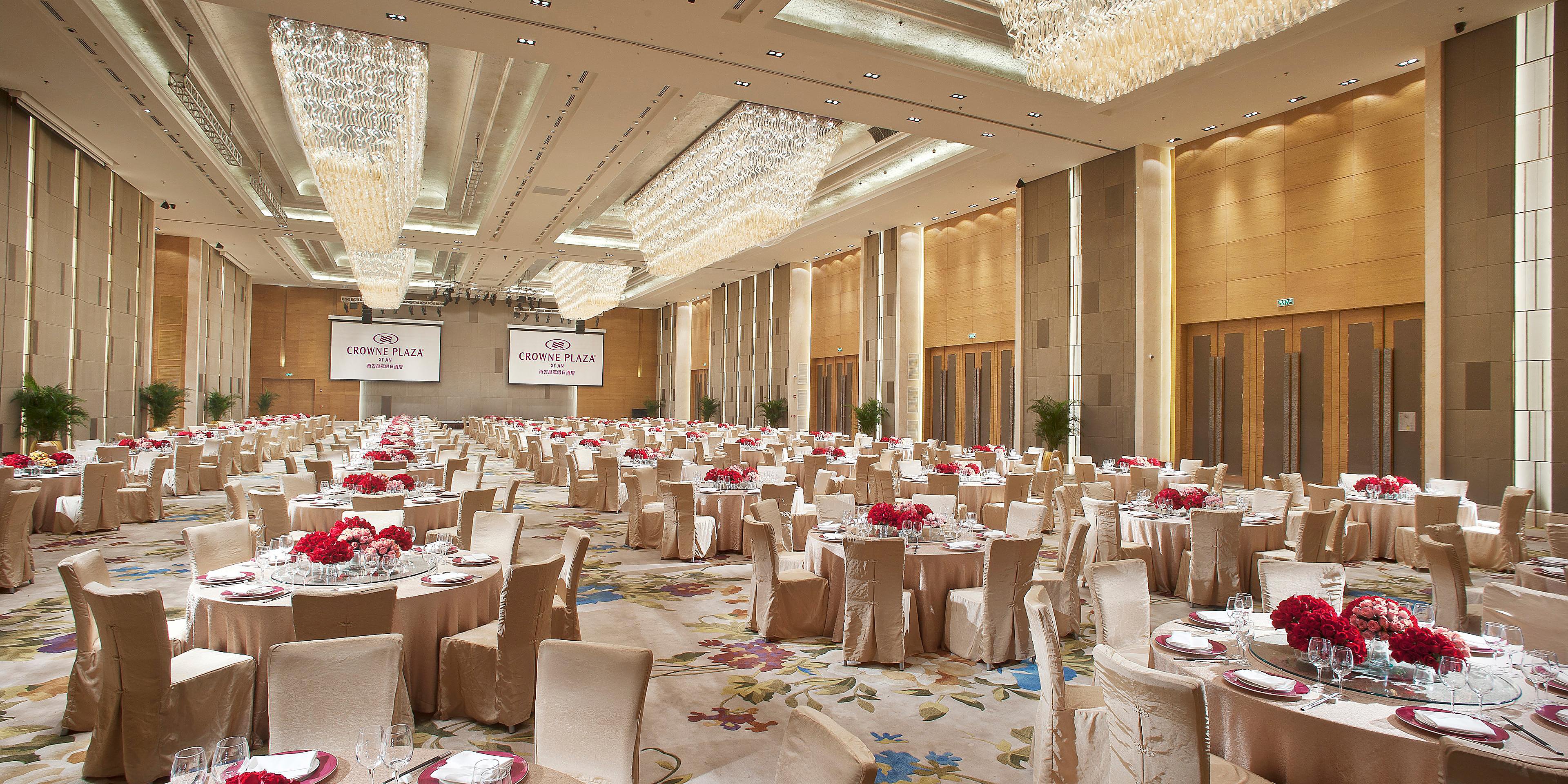 皇冠大宴会厅的盛大婚礼