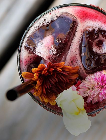 a delicious mixed drink