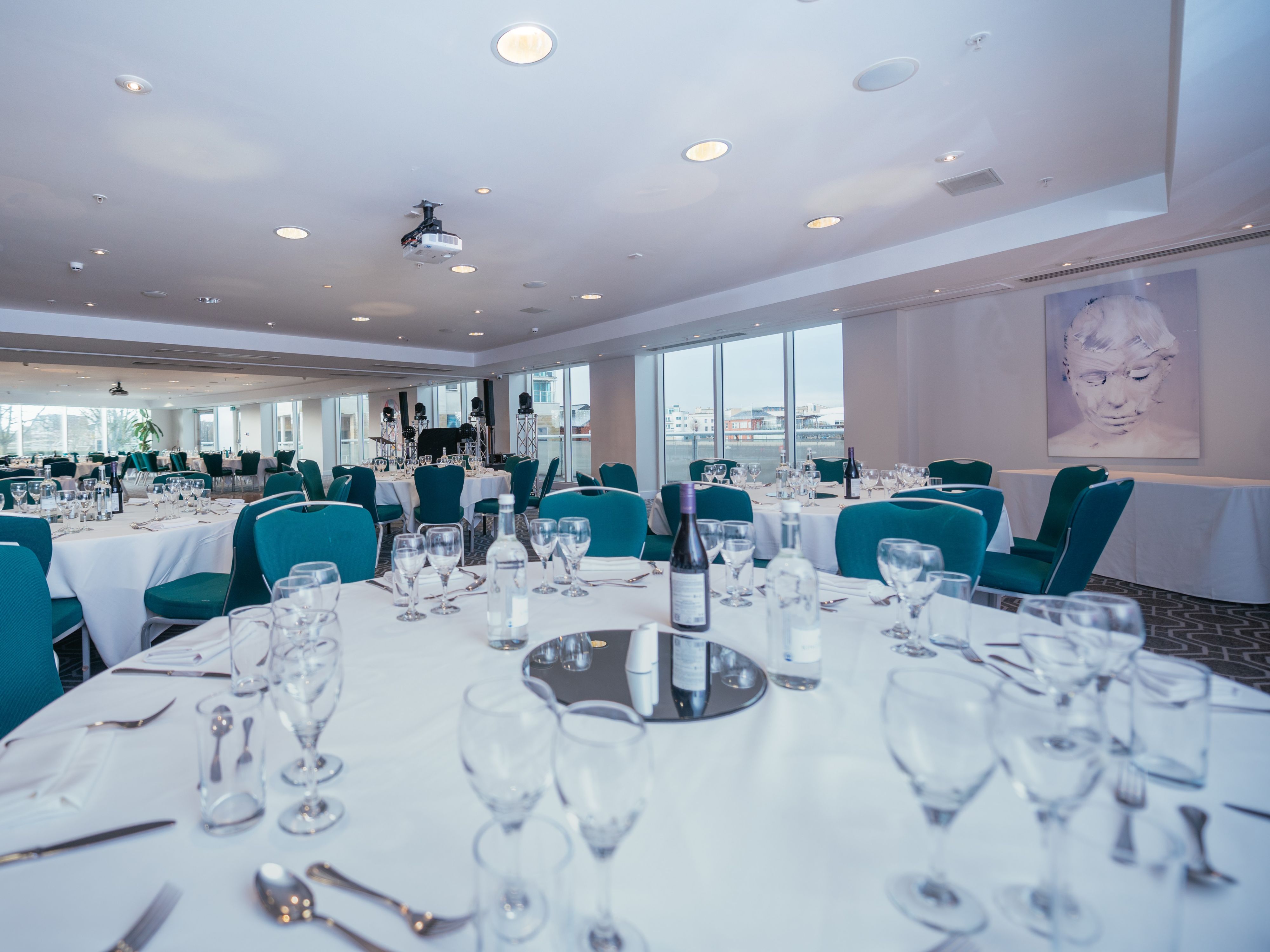 Large dining room