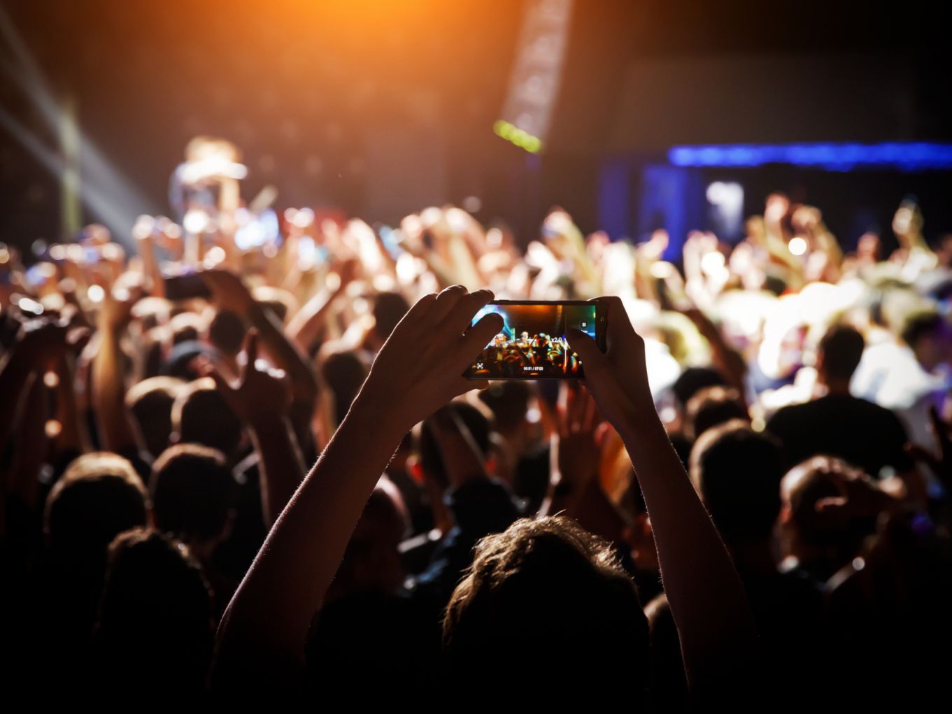 Outdoor concert