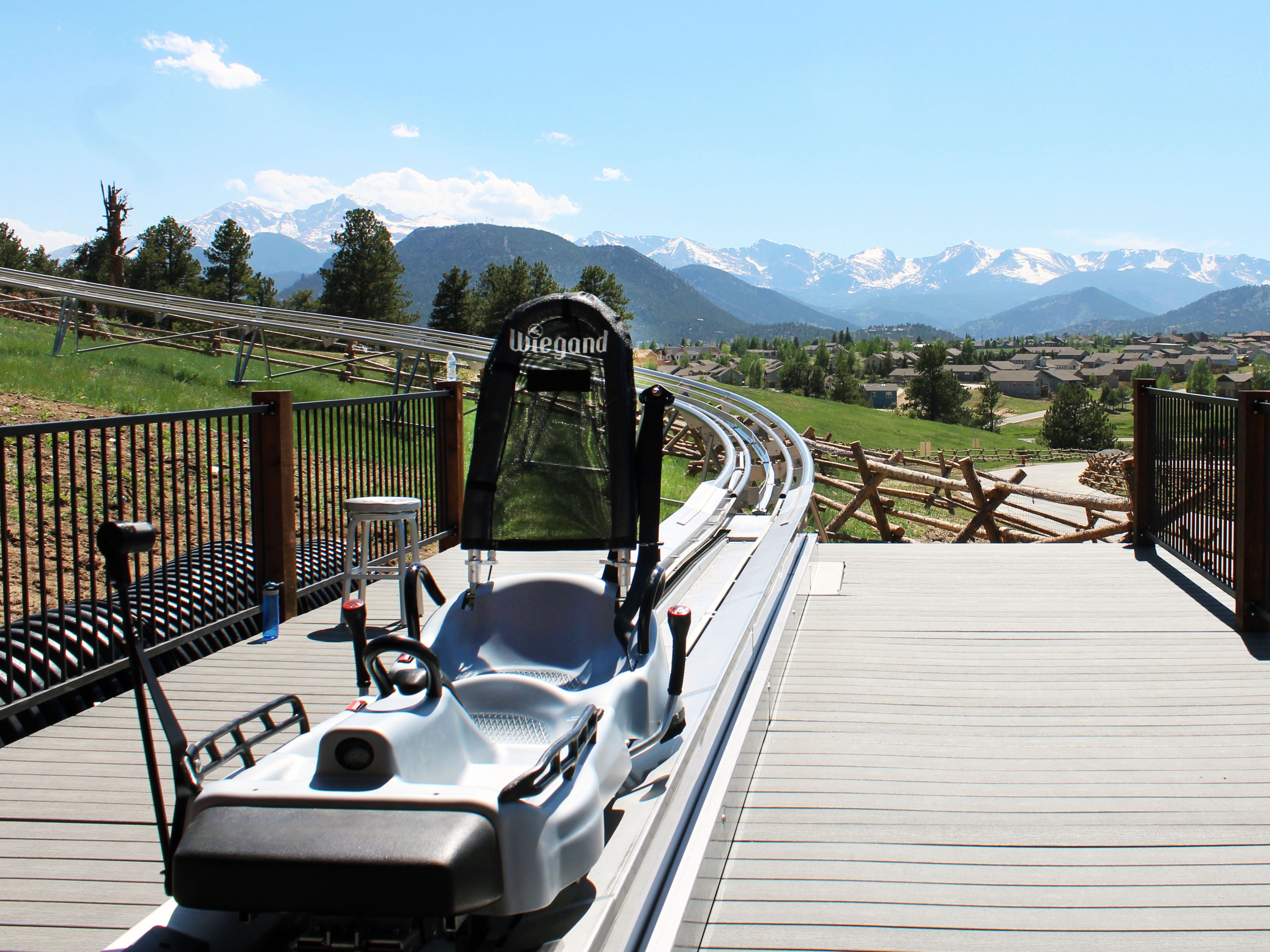 Take a mountain coaster ride
