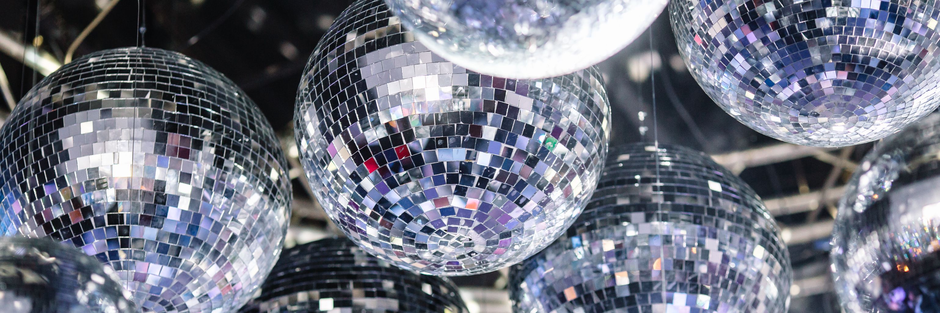 Holiday disco balls