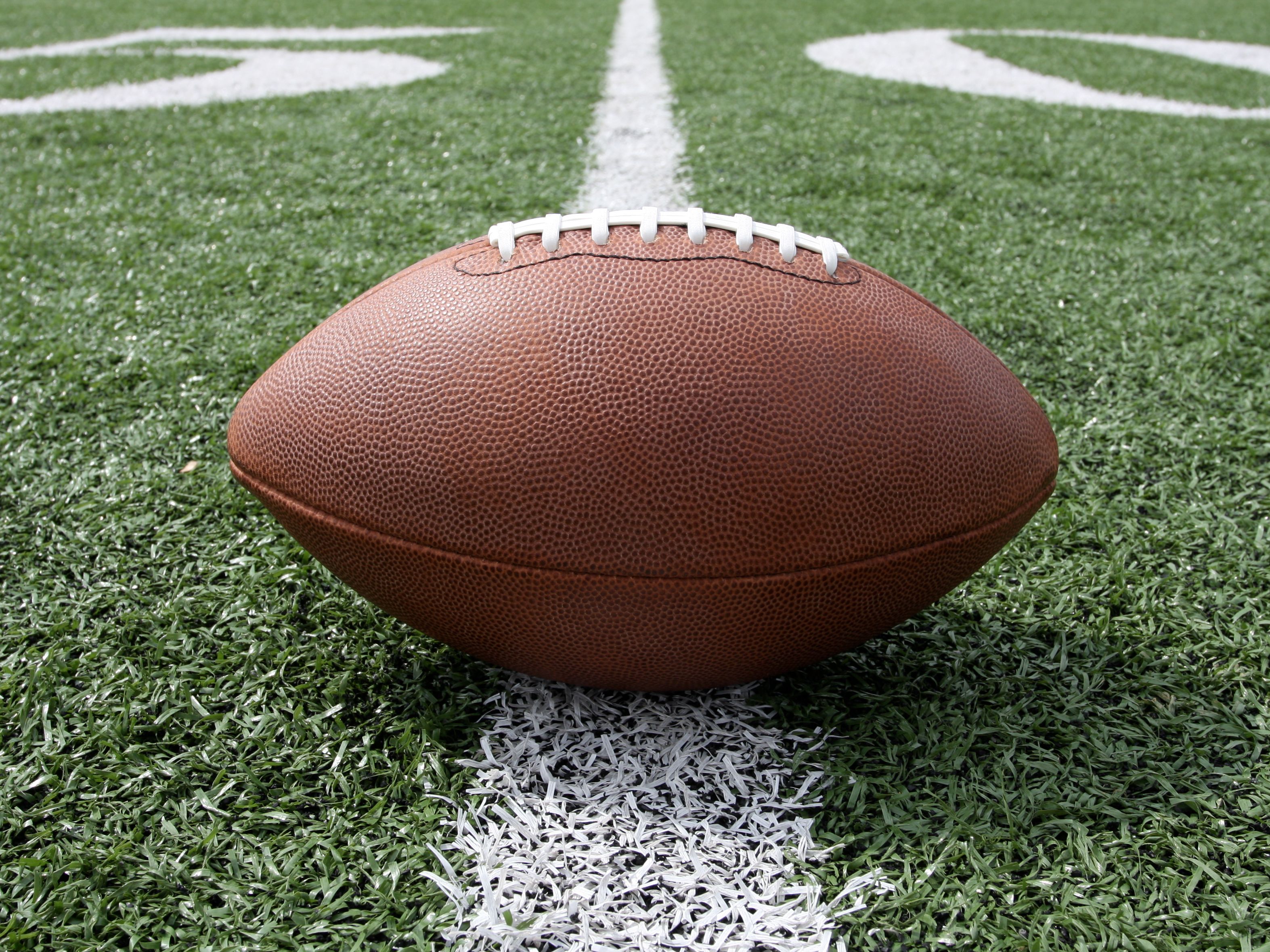 football on field