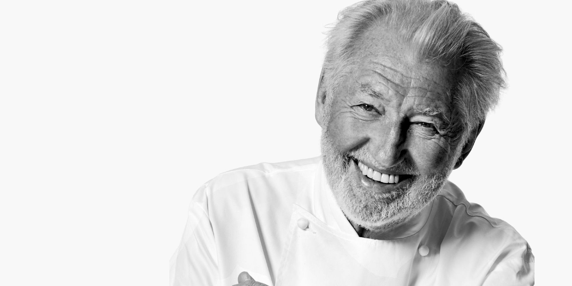 Black headshot of chef Pierre Gagnaire.
