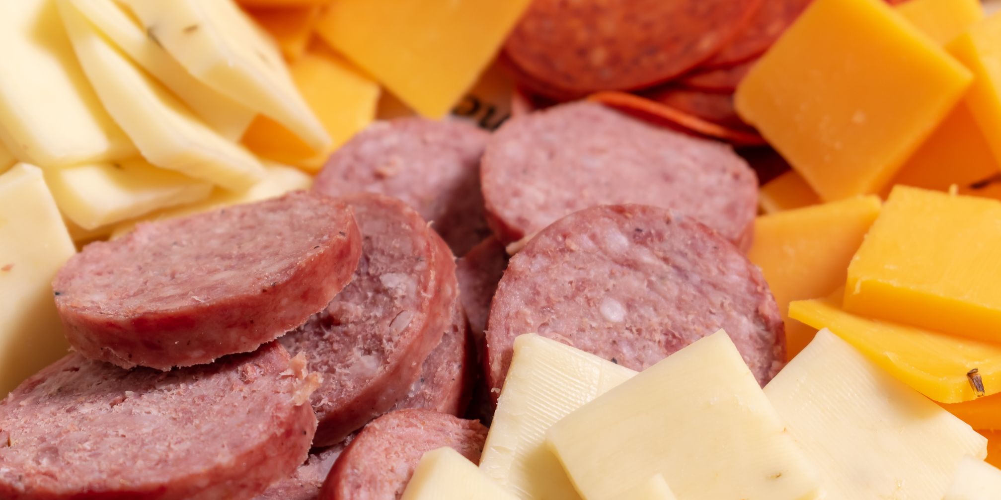 Meat and cheese platter