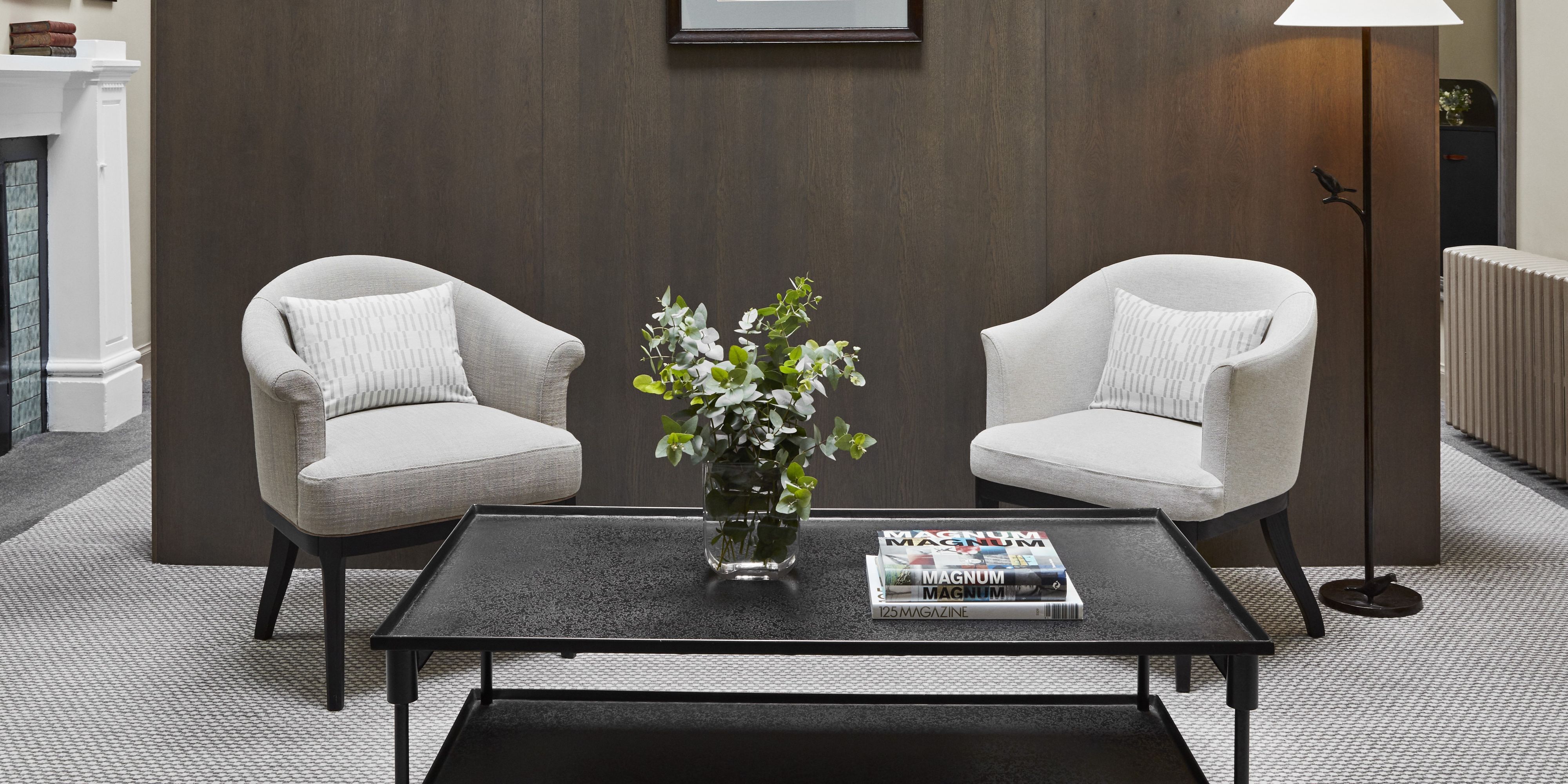 Sitting area in Suite 33