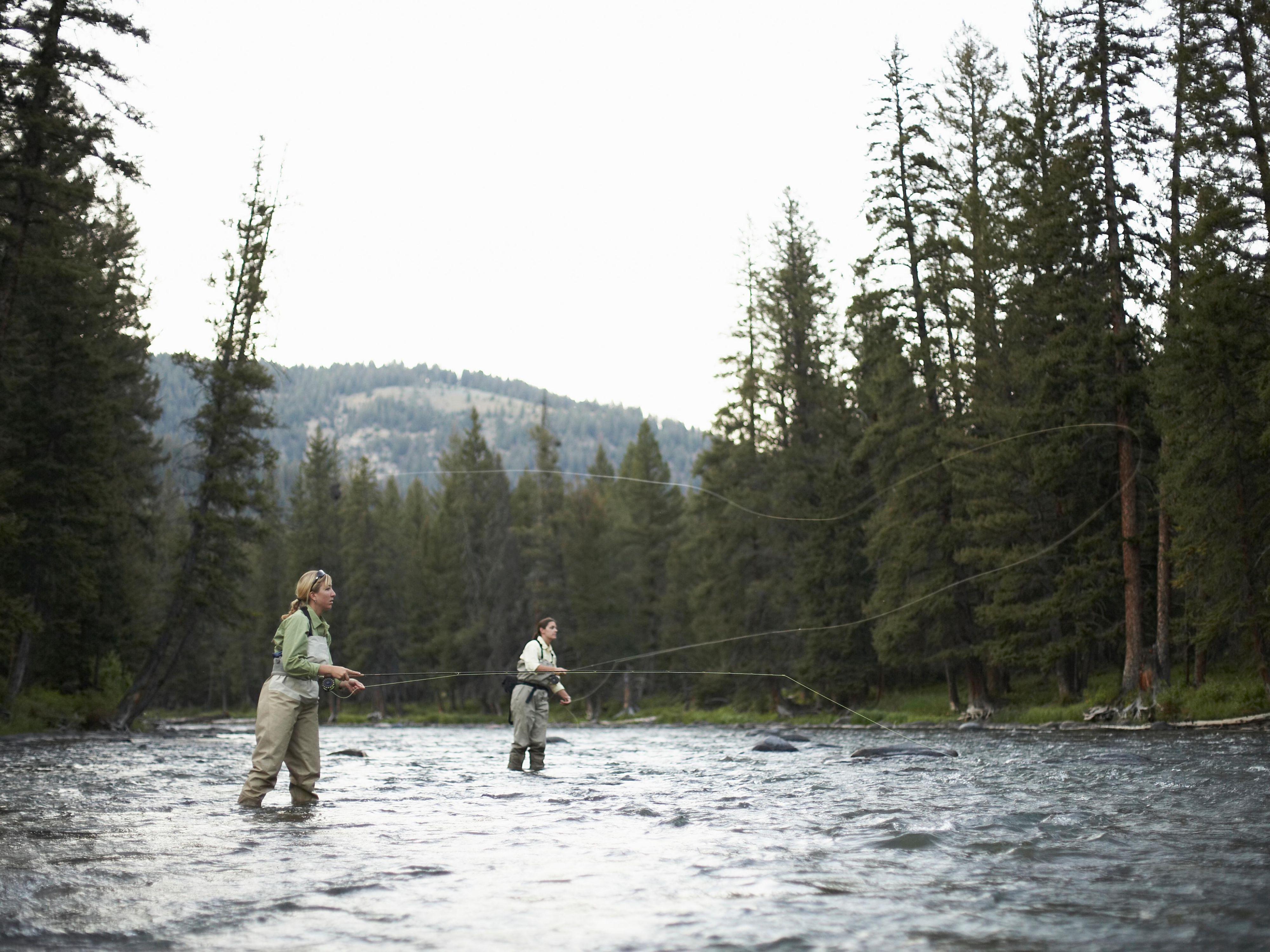 Fly fishing