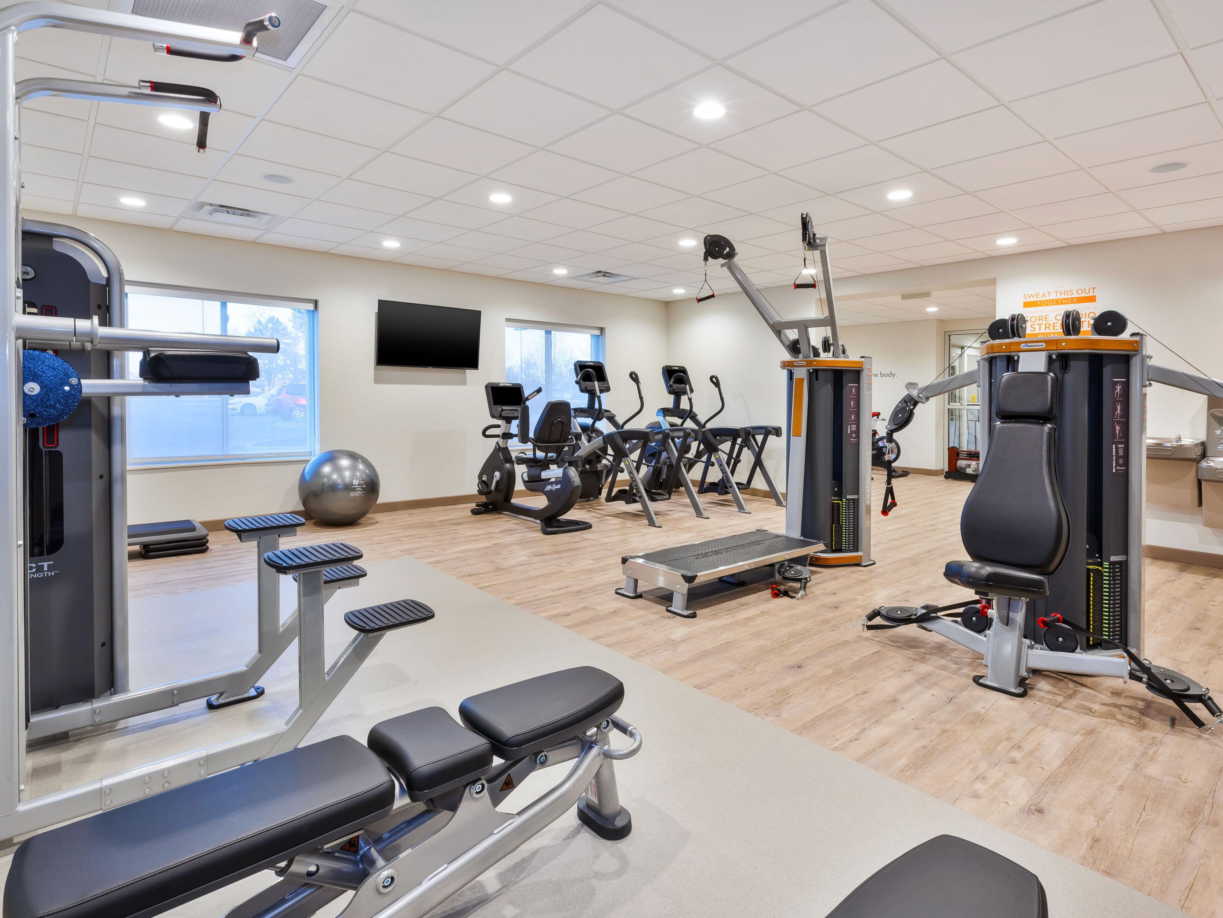 Stay active with in-room fitness zones and a state-of-the-art Athletic Studio. Use guided workouts on your TV or take advantage of our fully equipped gym for a full-body session. From stretching in your room to an energizing workout in the studio, our wellness amenities make it simple to stay healthy, active, and feeling your best while you travel.