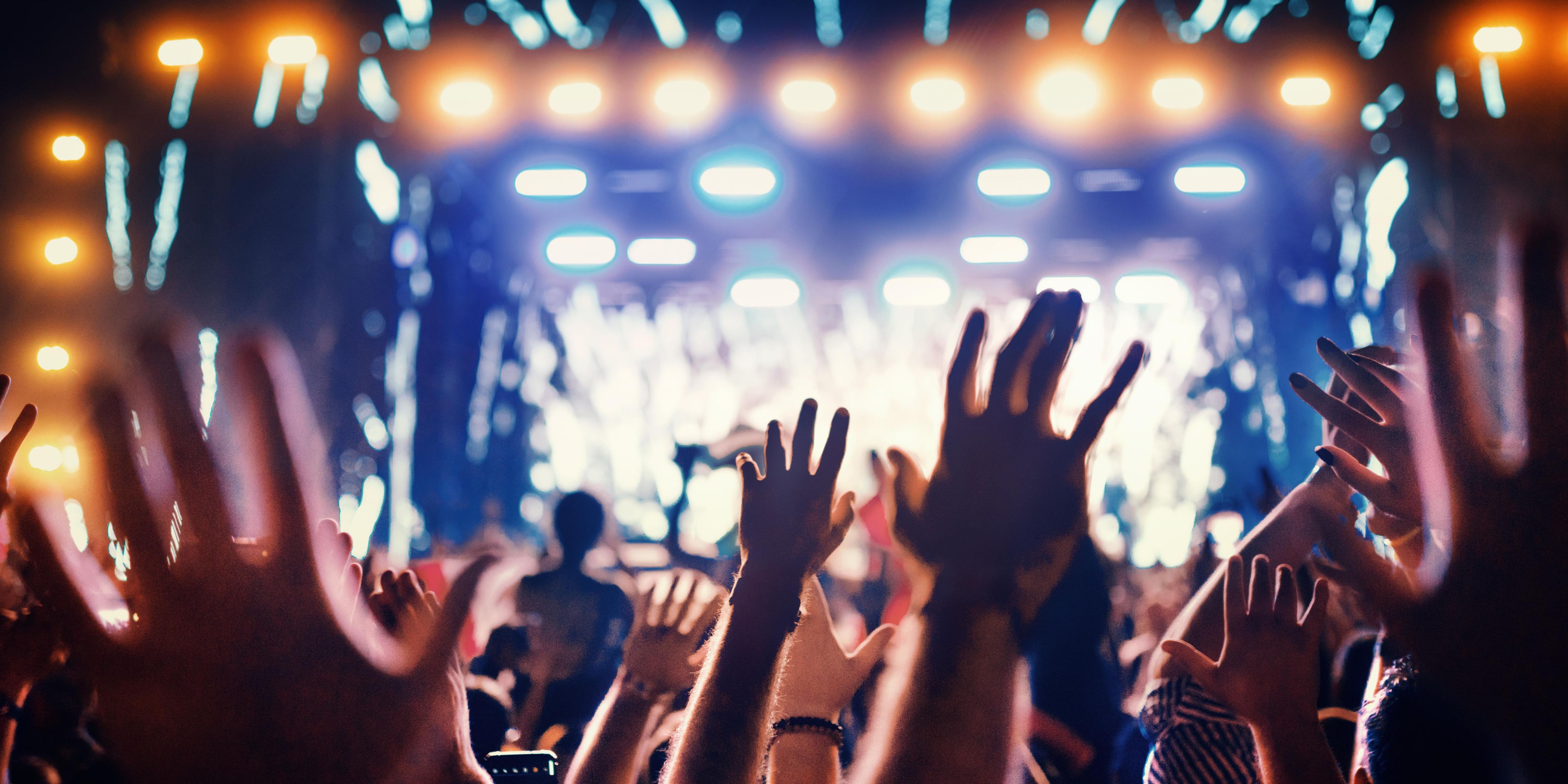 Crowd at a concert
