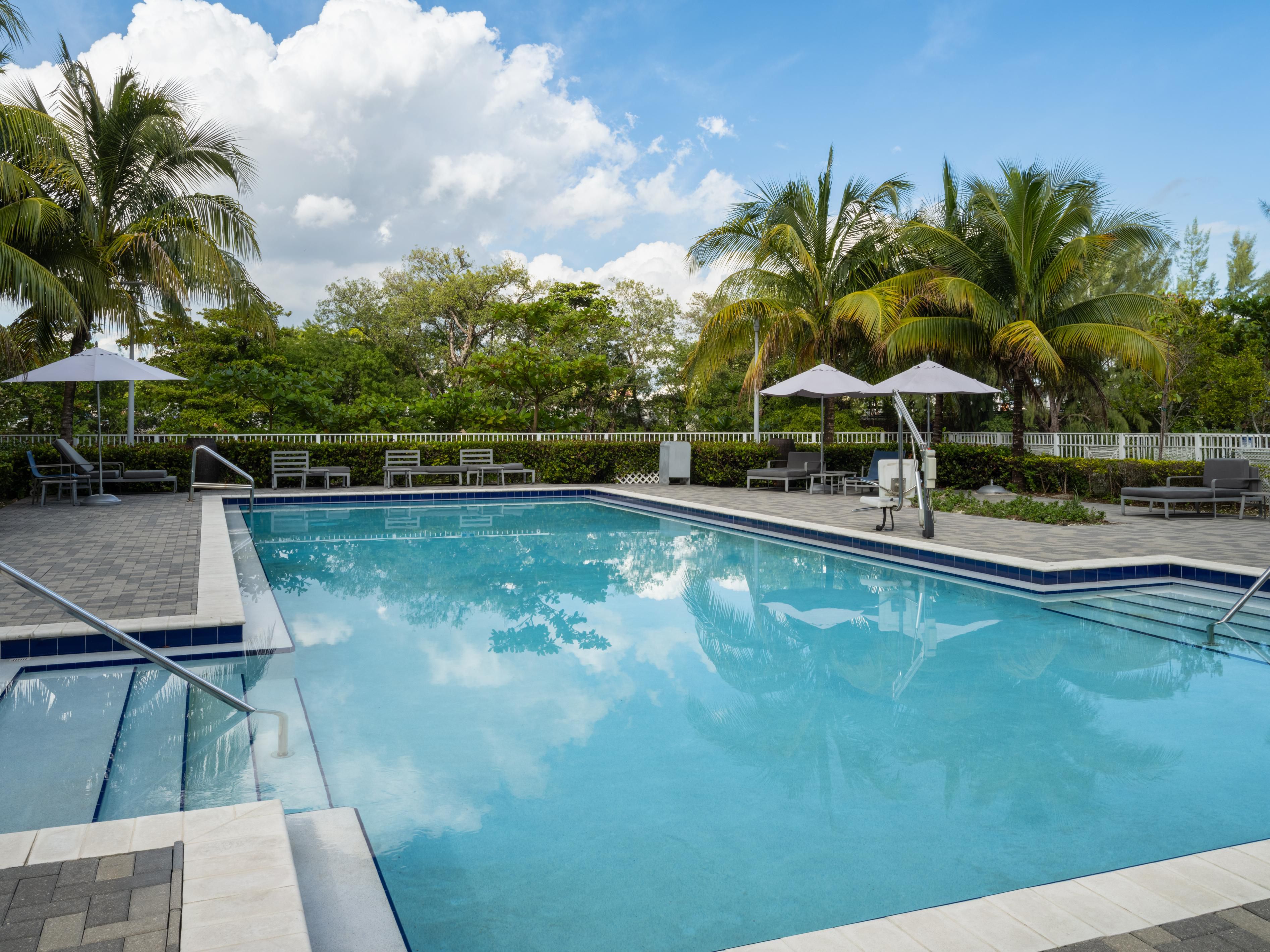 Enjoy the pool at EVEN Hotel Miami  Airport — swim & relax.