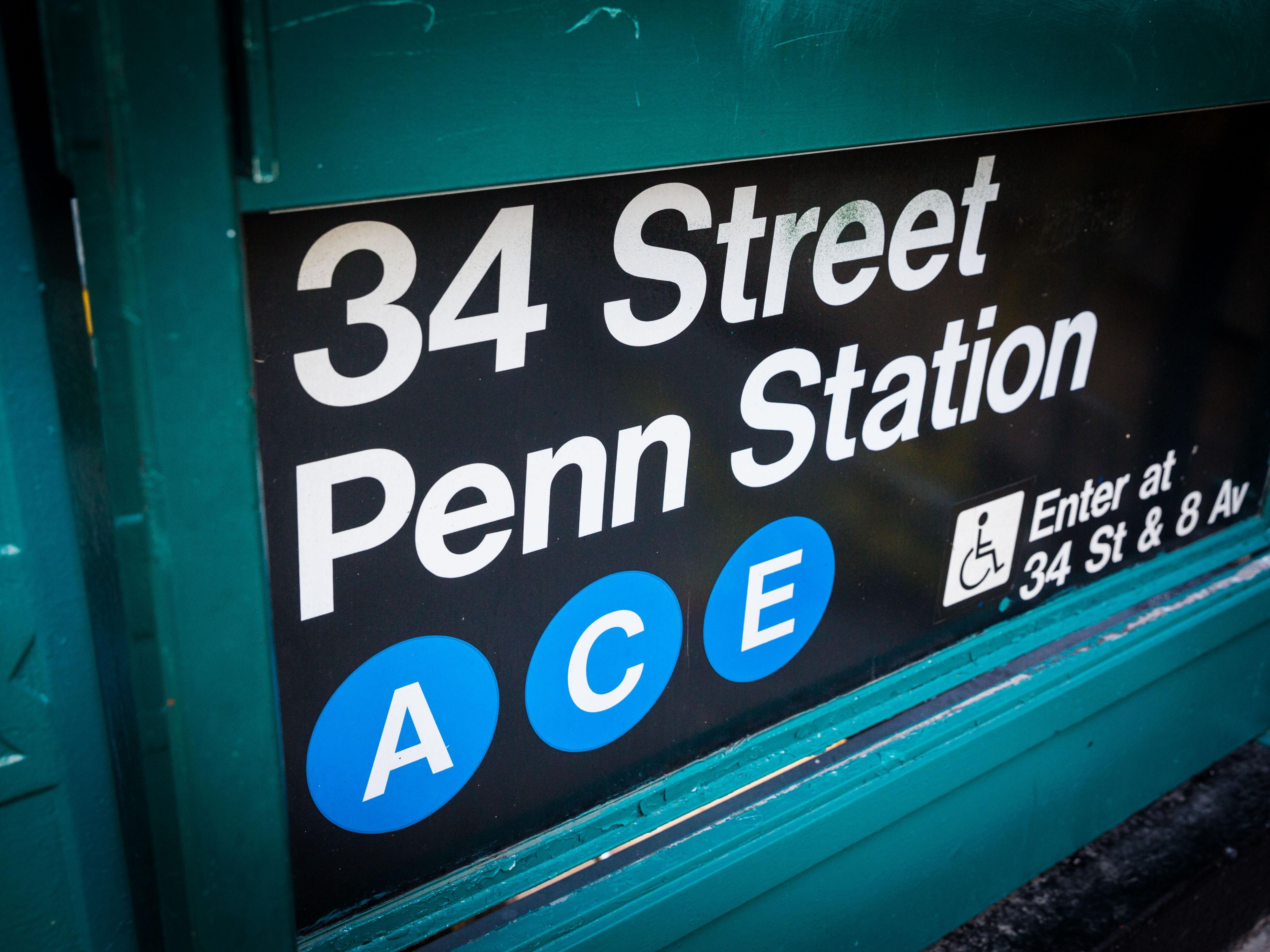 Subway sign