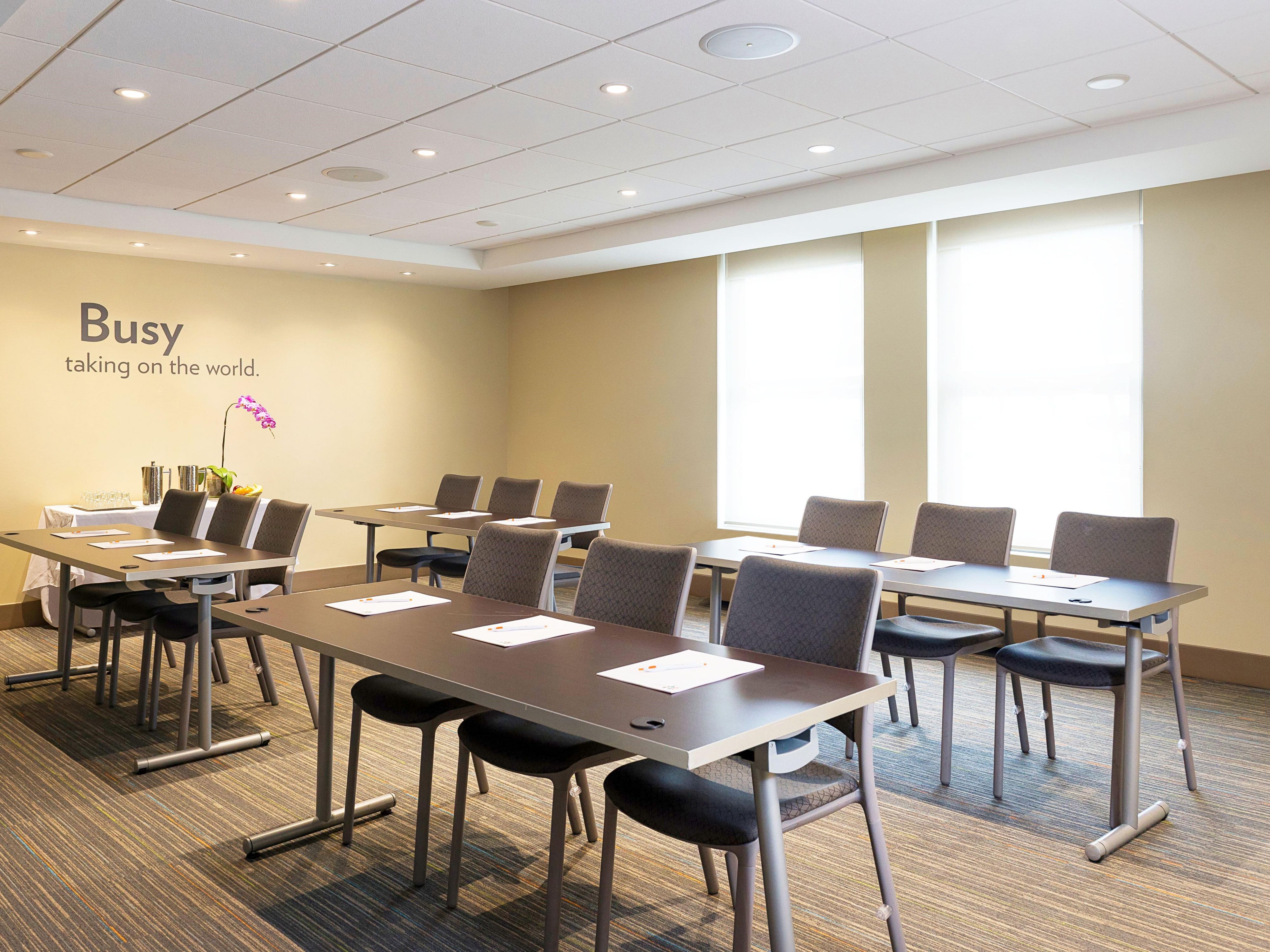 Host your next Norwalk, CT social event in our 516 sq ft Bamboo Room. Create a more intimate gathering with the Flex Room, offering space for up to 15 guests. EVEN patio allows for more enhancement in your event near SoNo. Let us provide the perfect backdrop for your gathering, ensuring a seamless blend of functionality and well-being.