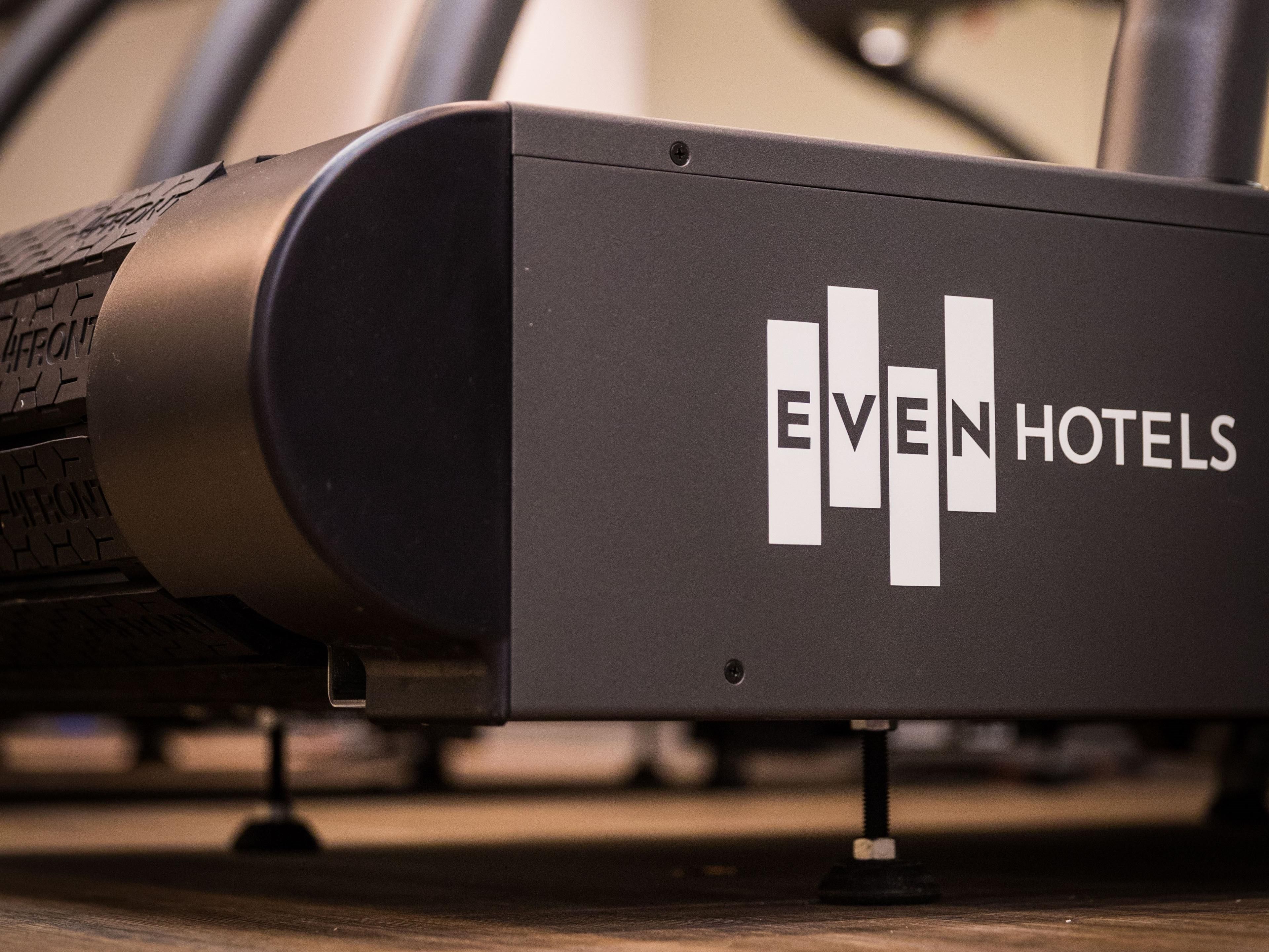 Looking for a hotel with a gym? EVEN has a modern fitness studio. 