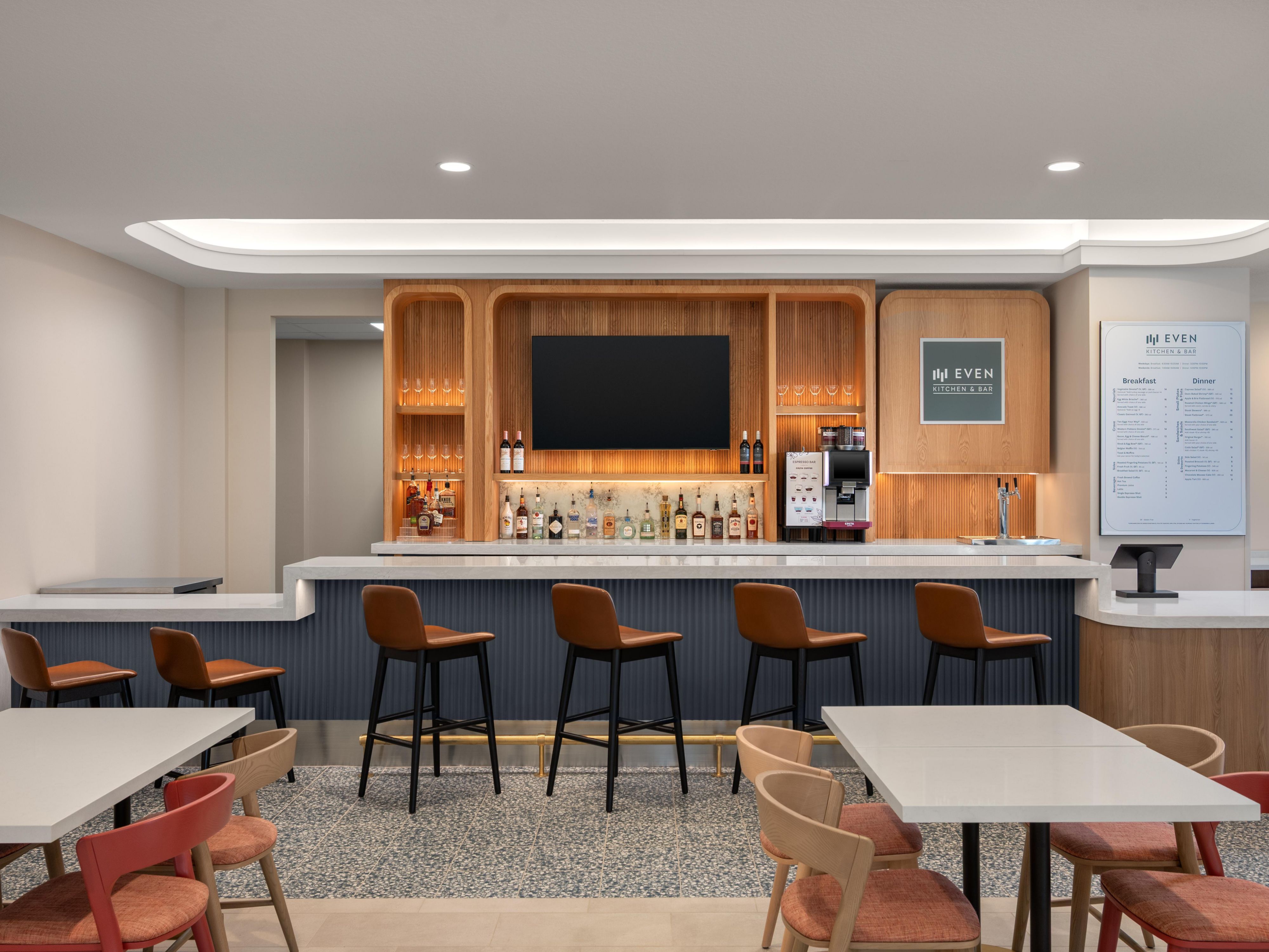 Sip into one of EVEN® Kitchen & Bar's signature cocktail mixes.