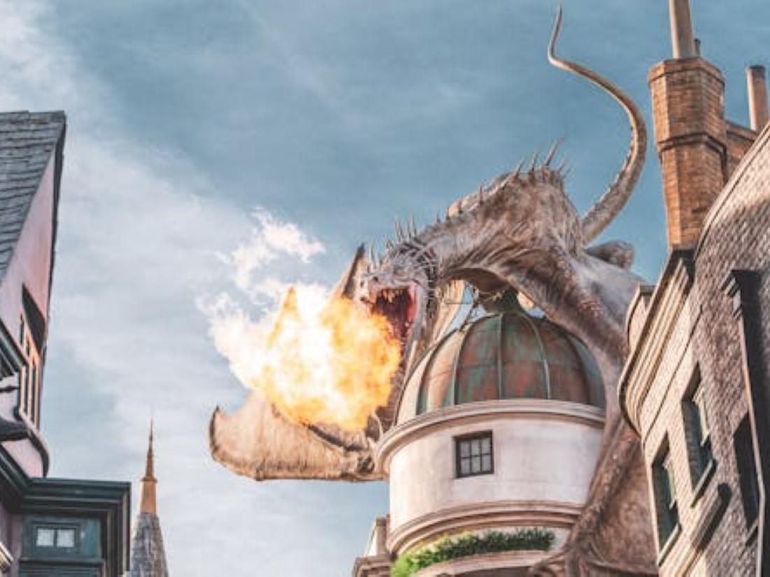 dragon at universal epic