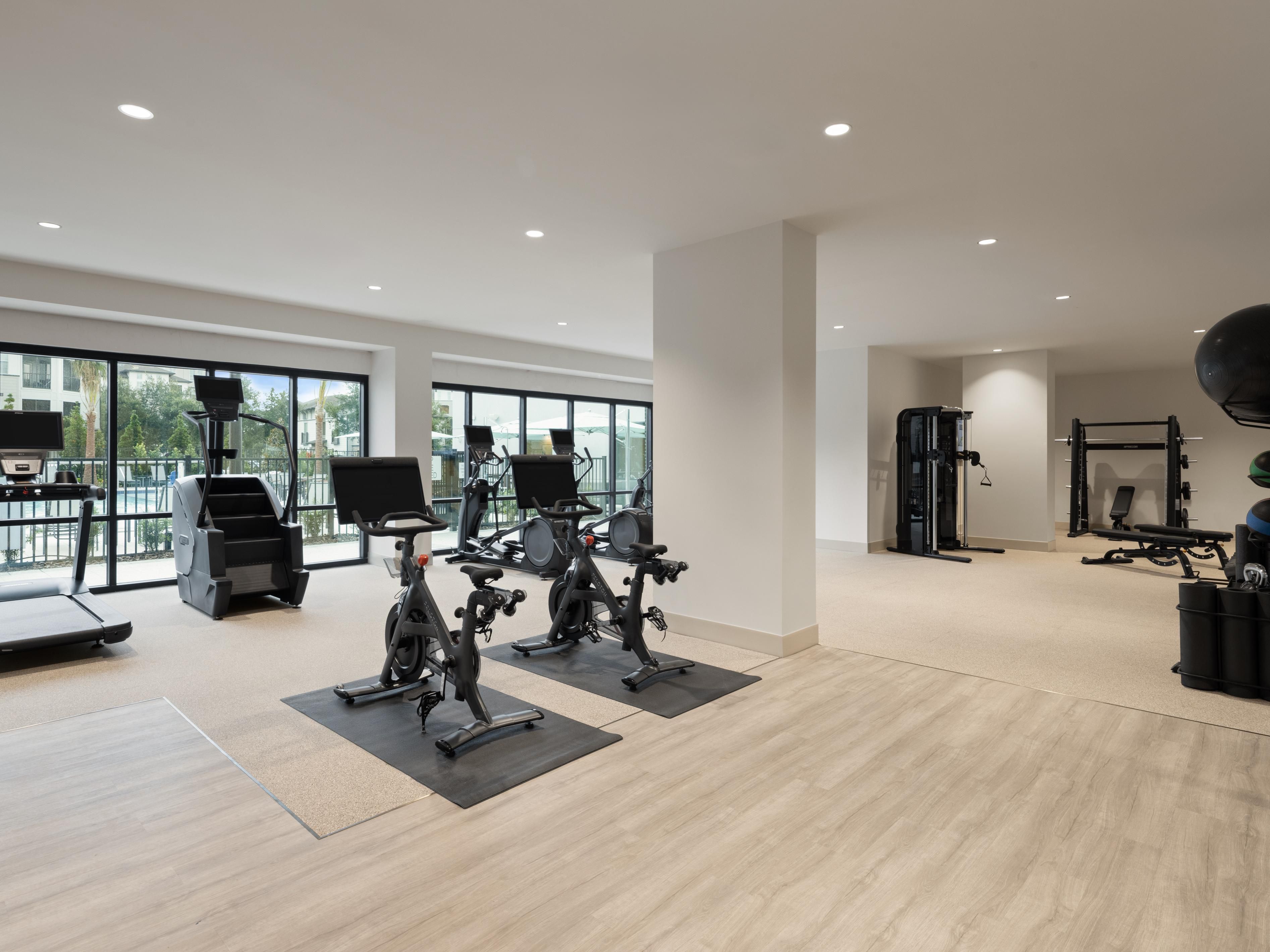 fitness center
