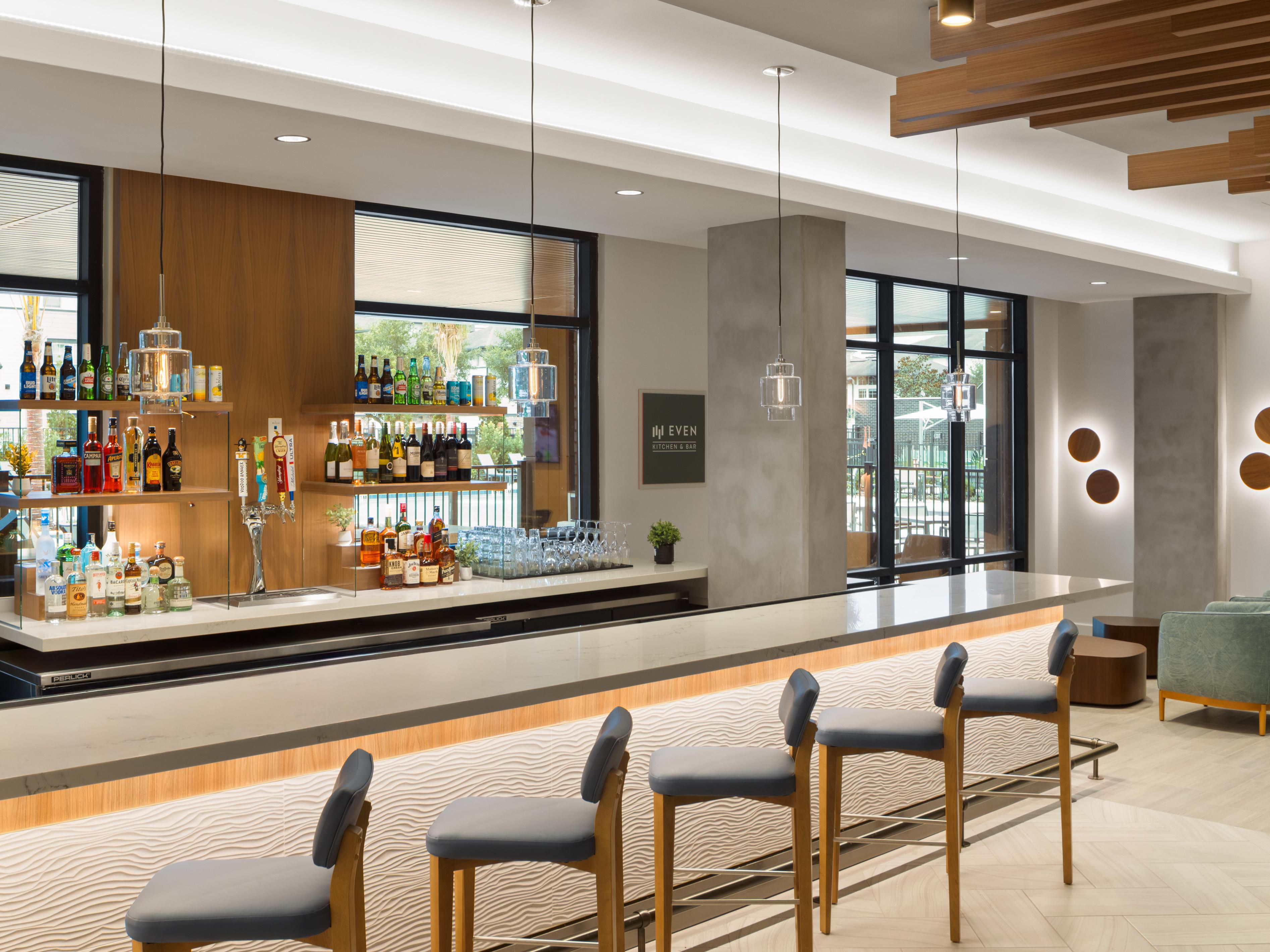 Orlando bar and dining area