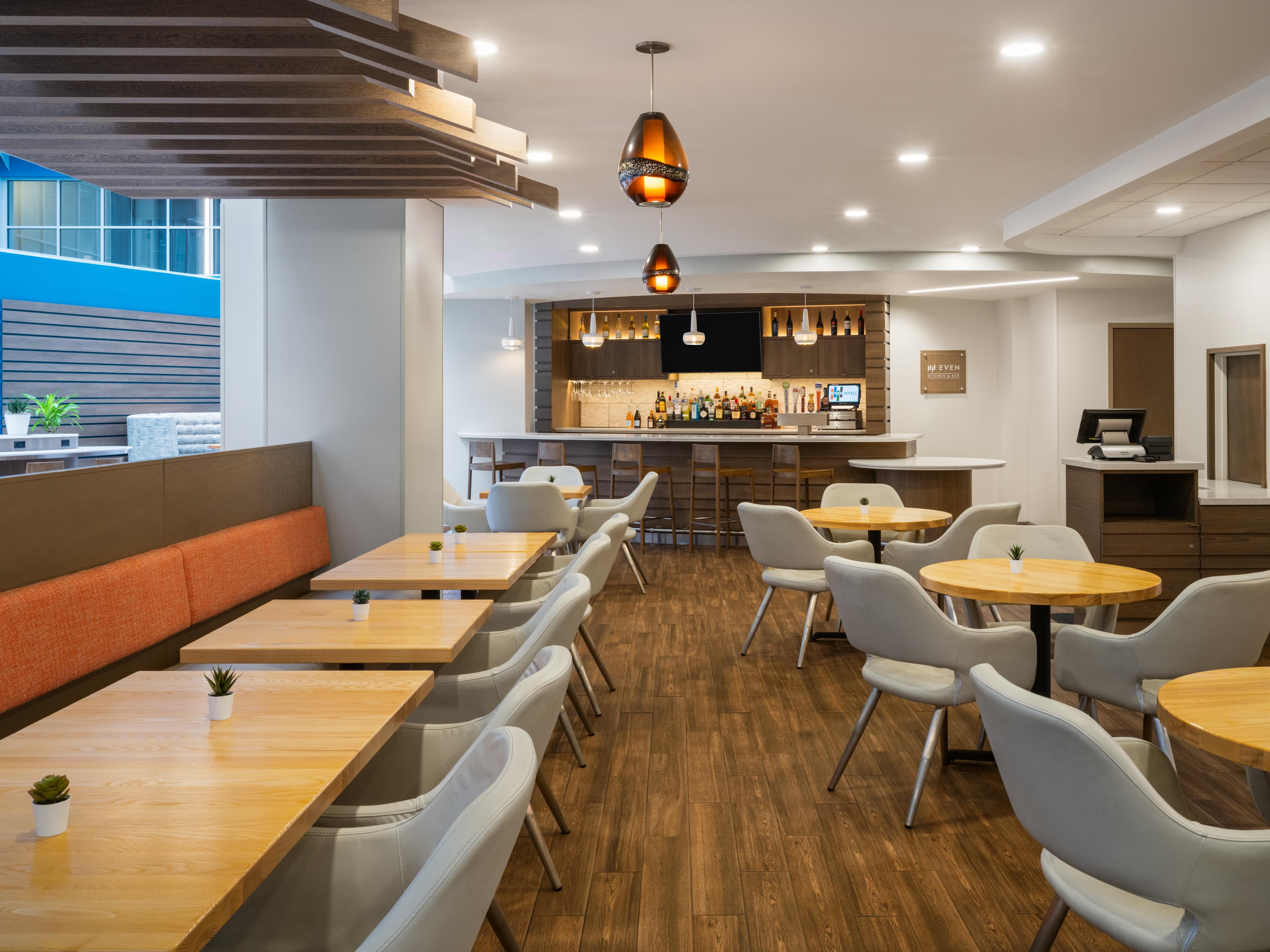 Enjoy a $25 credit to our onsite restaurant, EVEN Kitchen & Bar. Savor delicious, balanced meals crafted to fuel your body and mind. Experience comfort and culinary delight all in one!