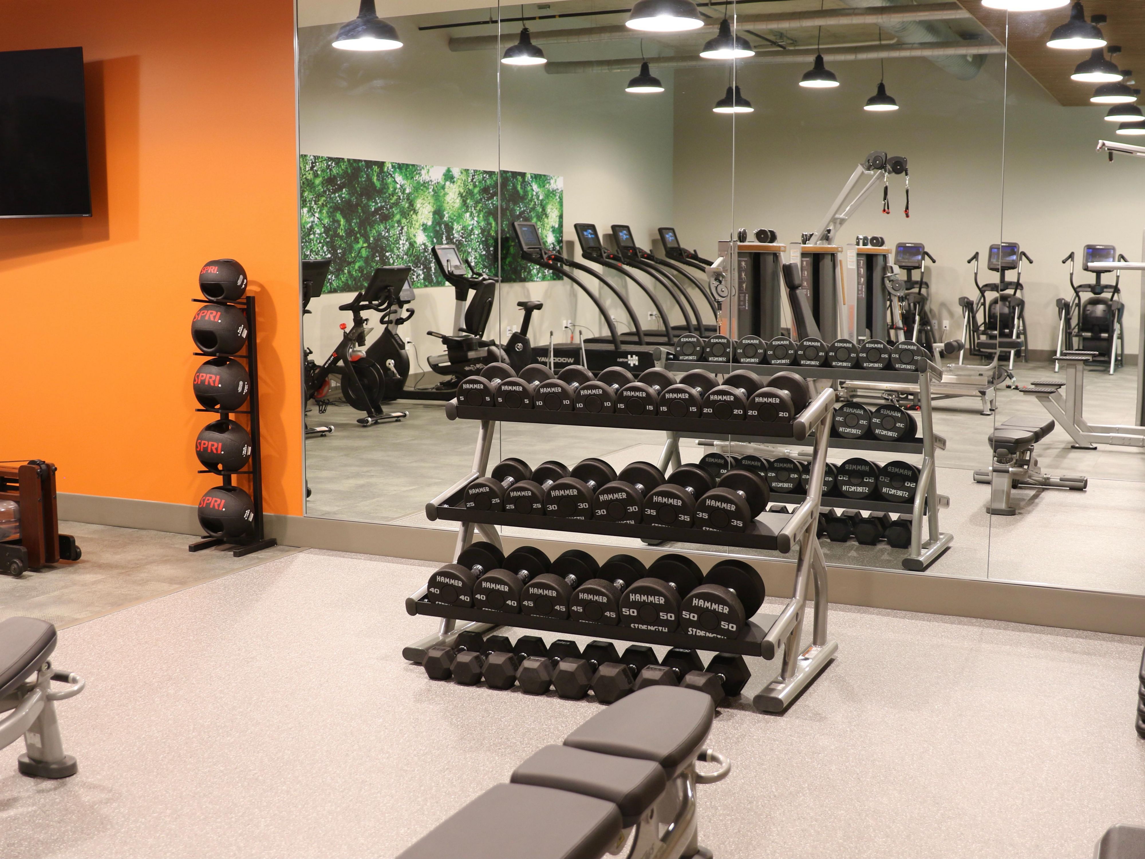 We offer a fully equipped Fitness Center that you can enjoy.