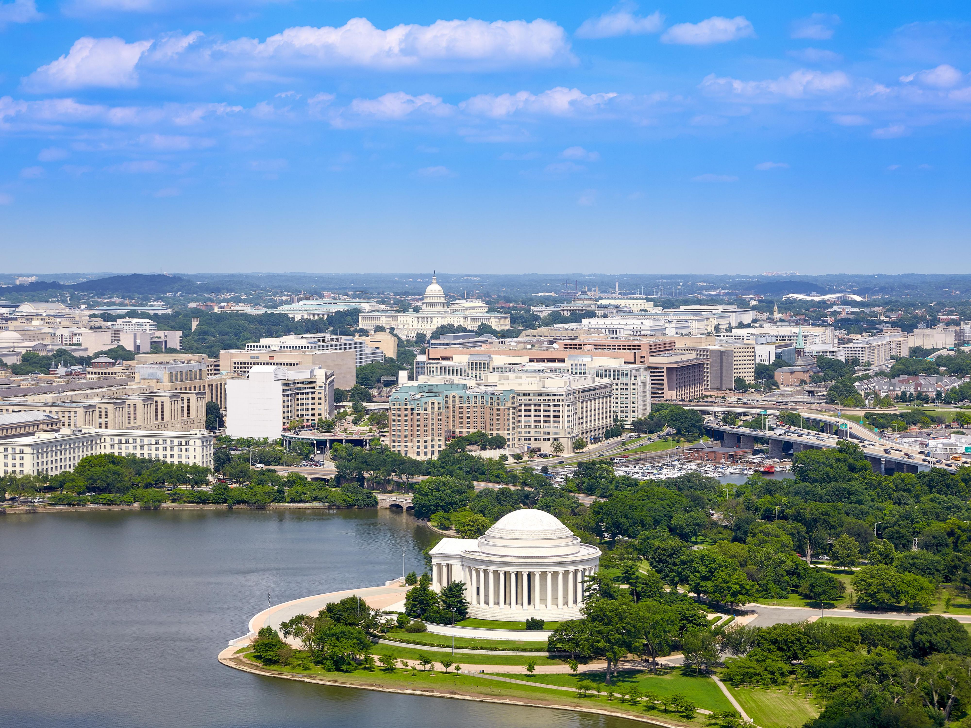 Government buildings in Washington, DC