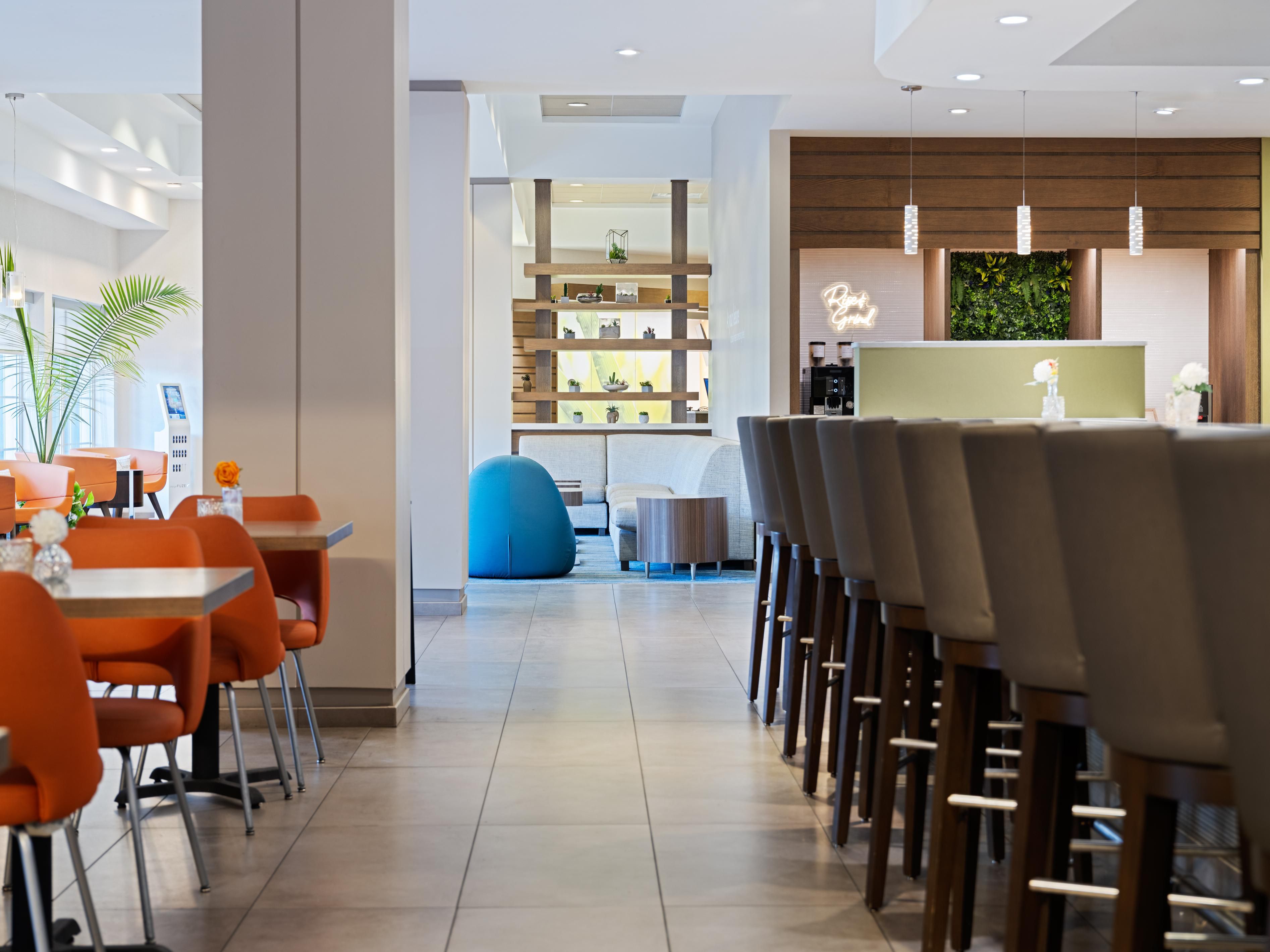 Modern dining space at EVEN Kitchen & Bar