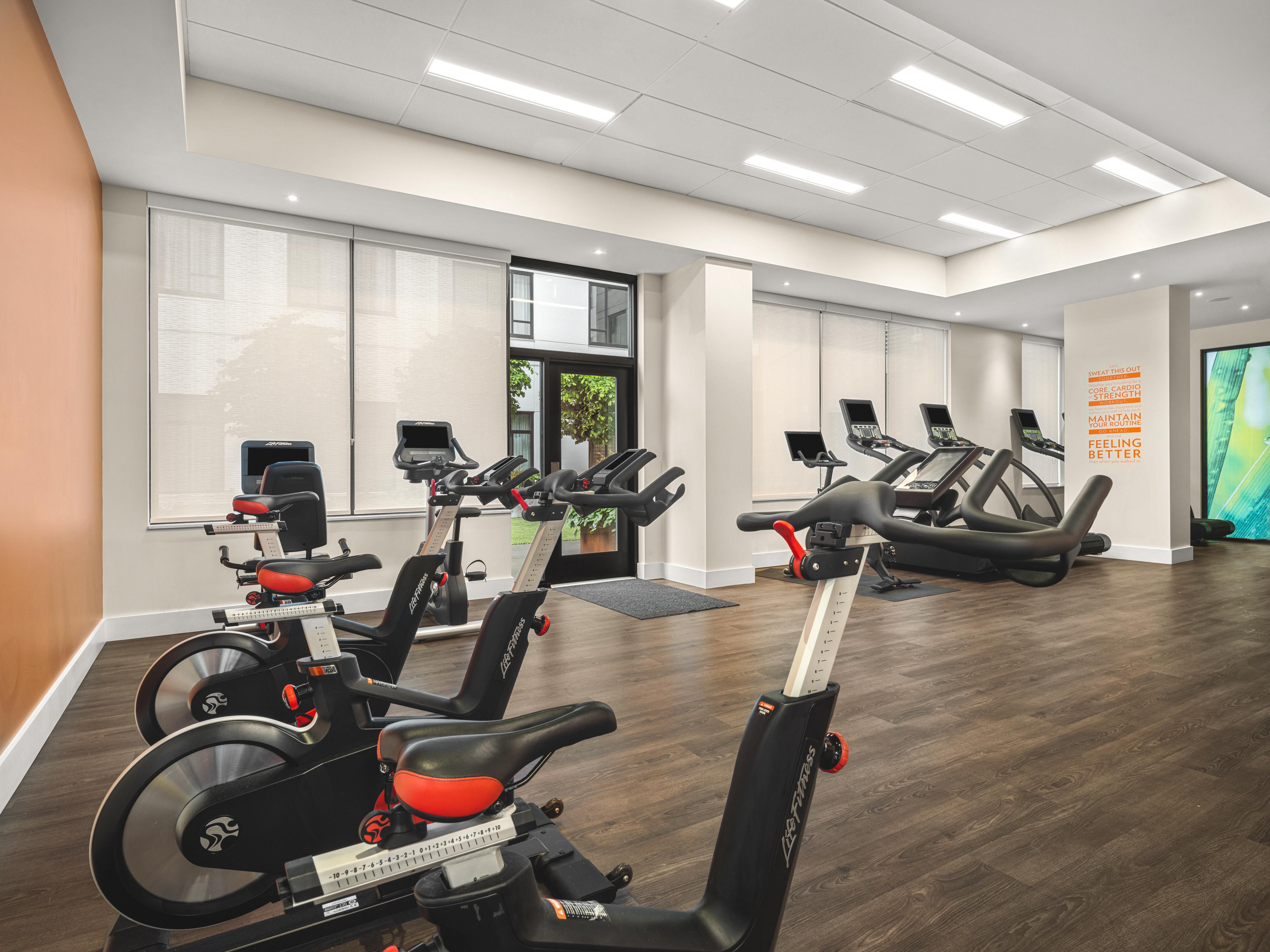 Enjoy our fully equipped Hotel Gym.