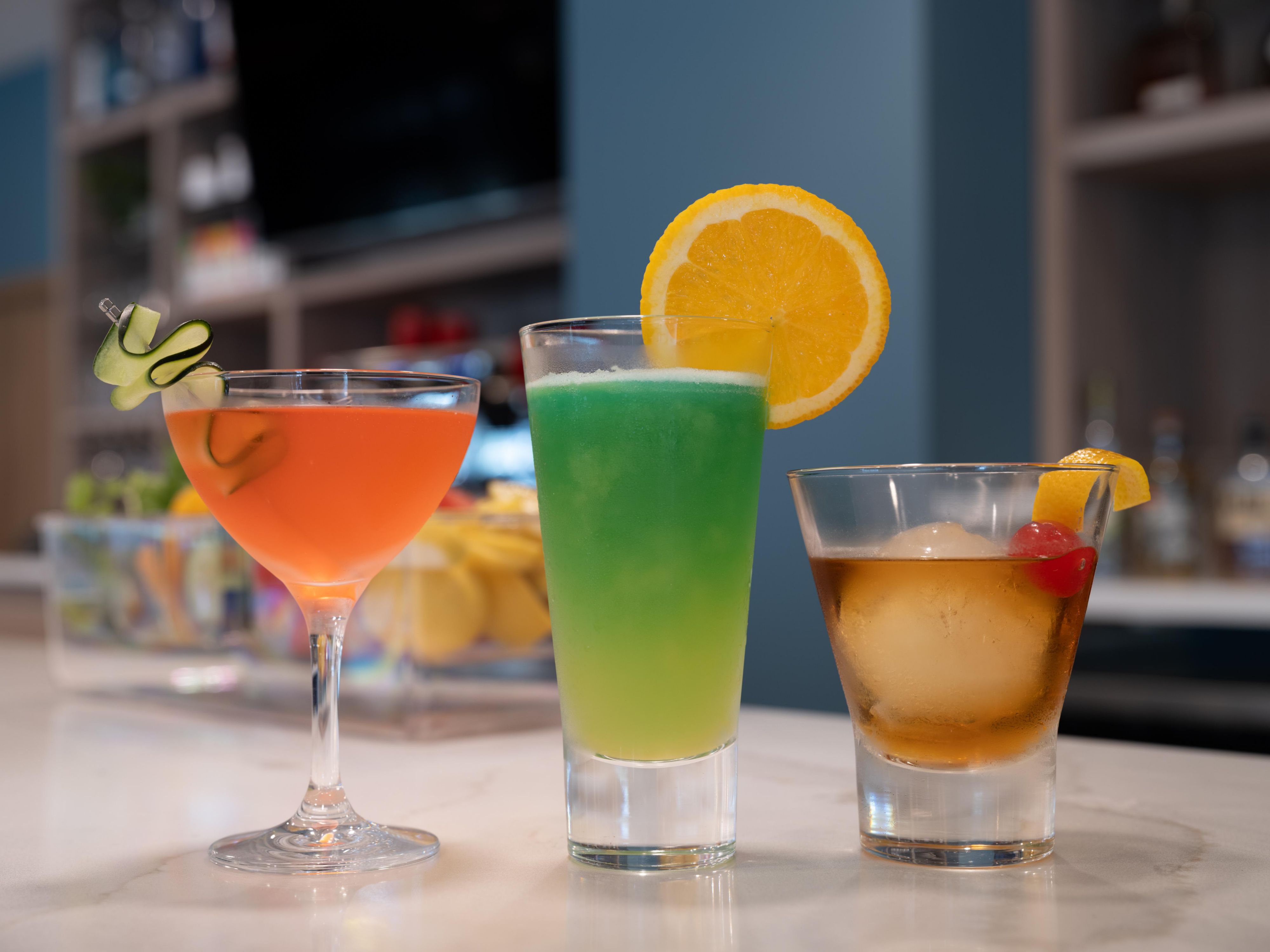 Happy hour cocktails
